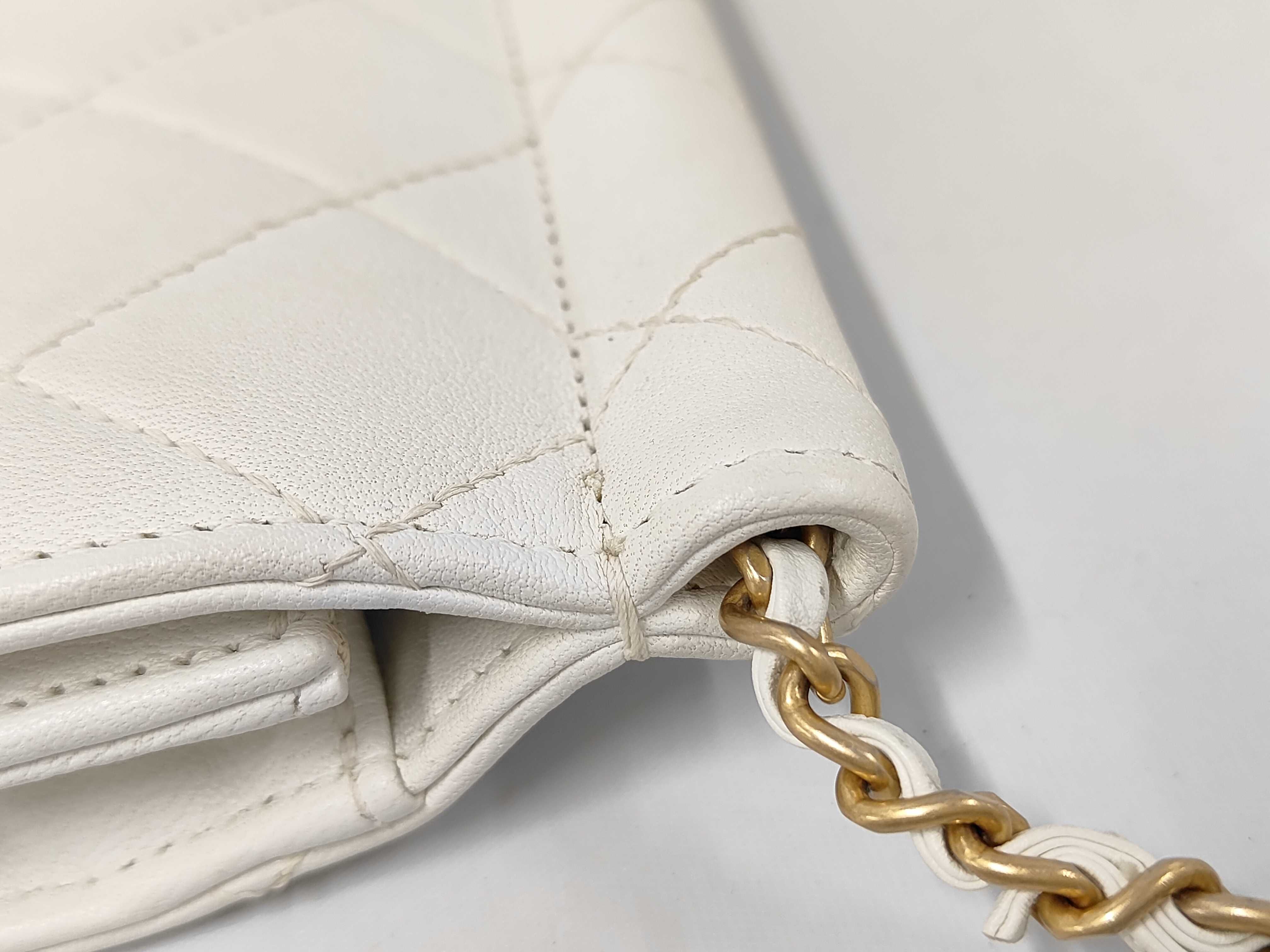Lambskin Pearl Shoulder Bag — view 5