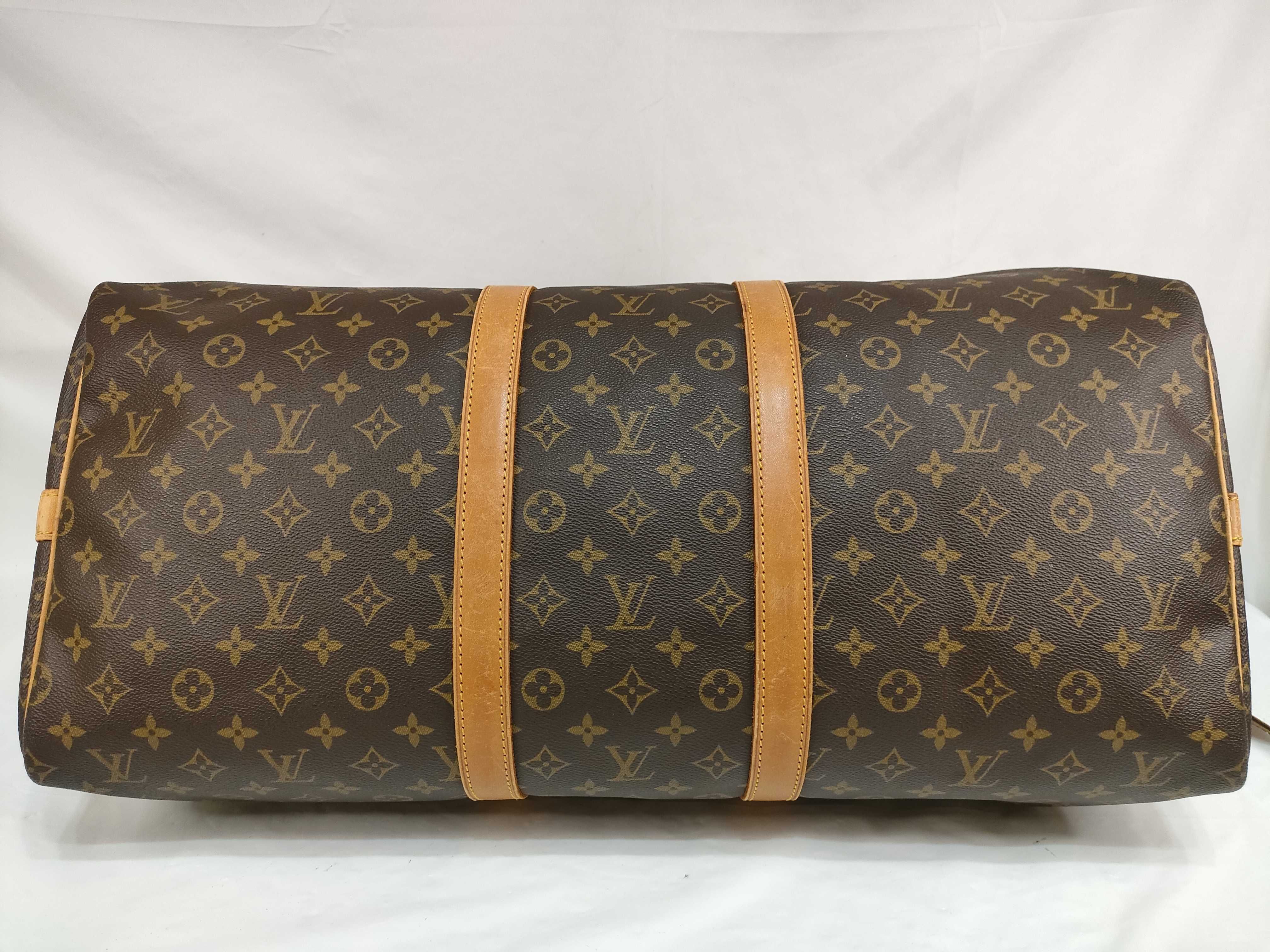 Monogram Keepall Bandoulière 55 M41414 V.I.8903 Boston Bag — view 11