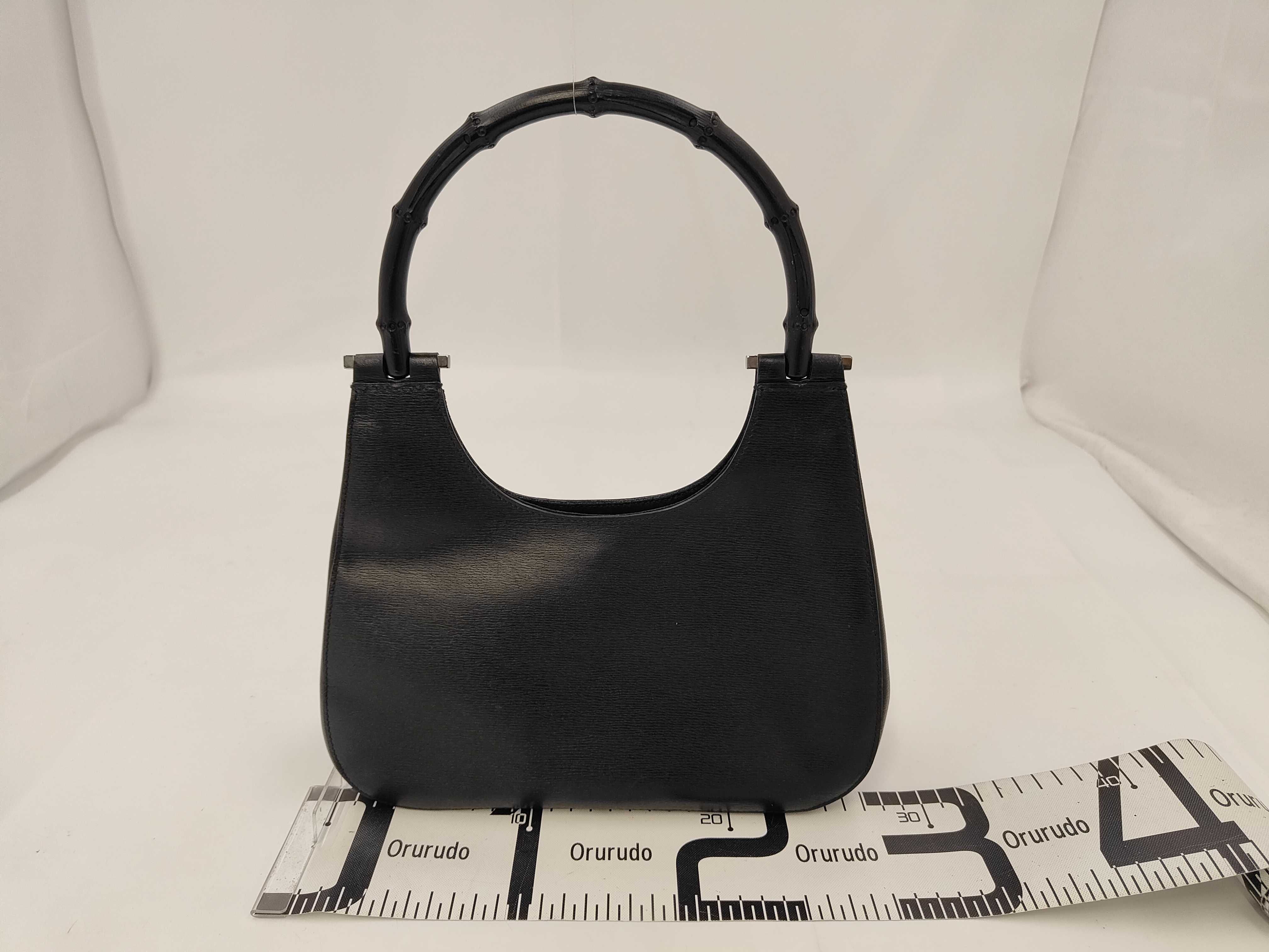 Bamboo Gucci Handbag Leather Bamboo Handbag — view 2