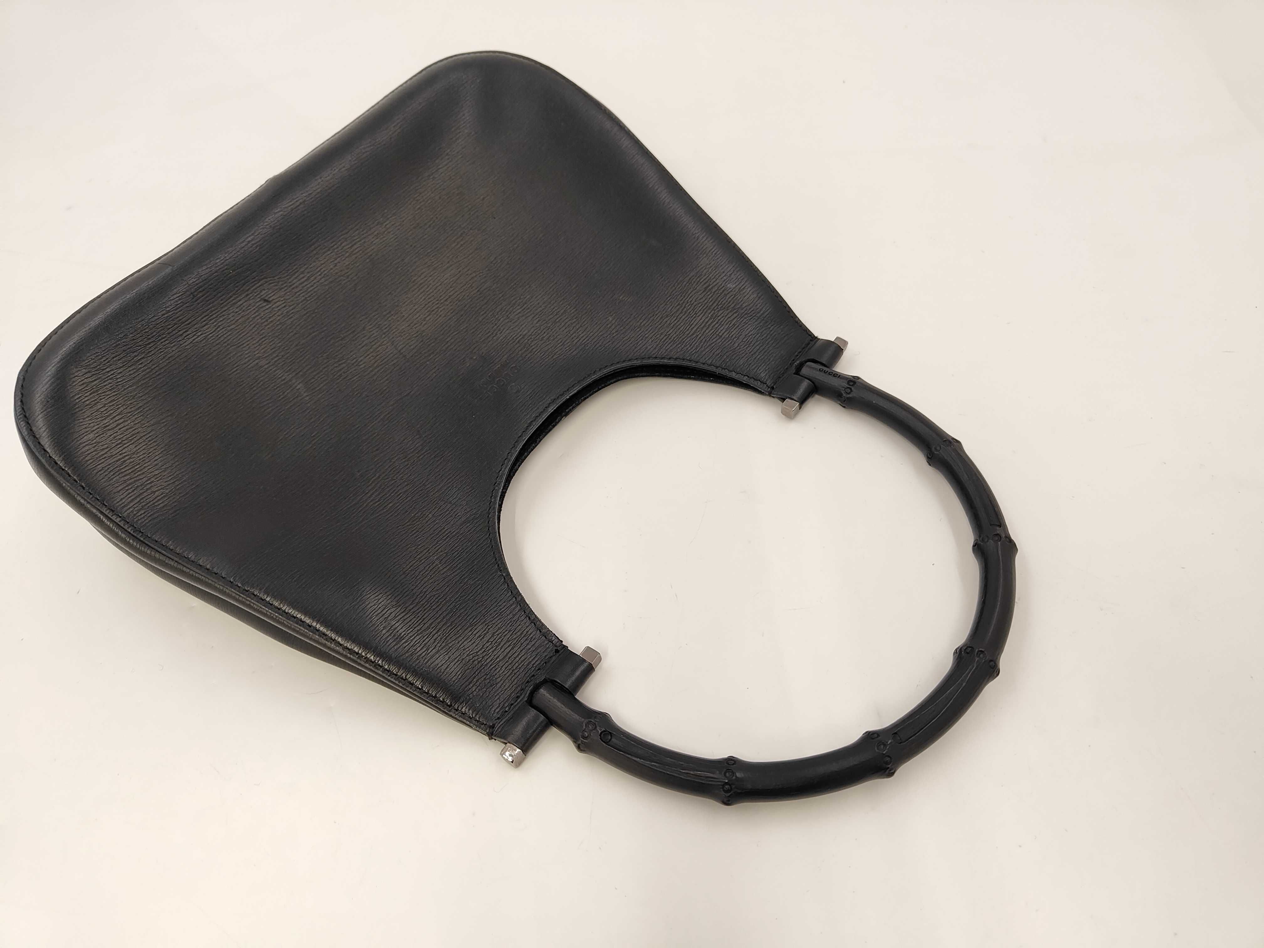 Bamboo Gucci Handbag Leather Bamboo Handbag — view 6