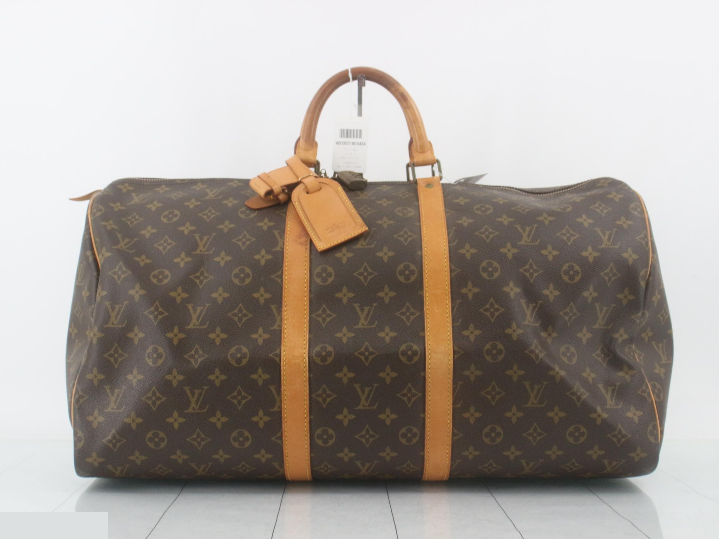 Monogram Keepall 55 Boston Bag
