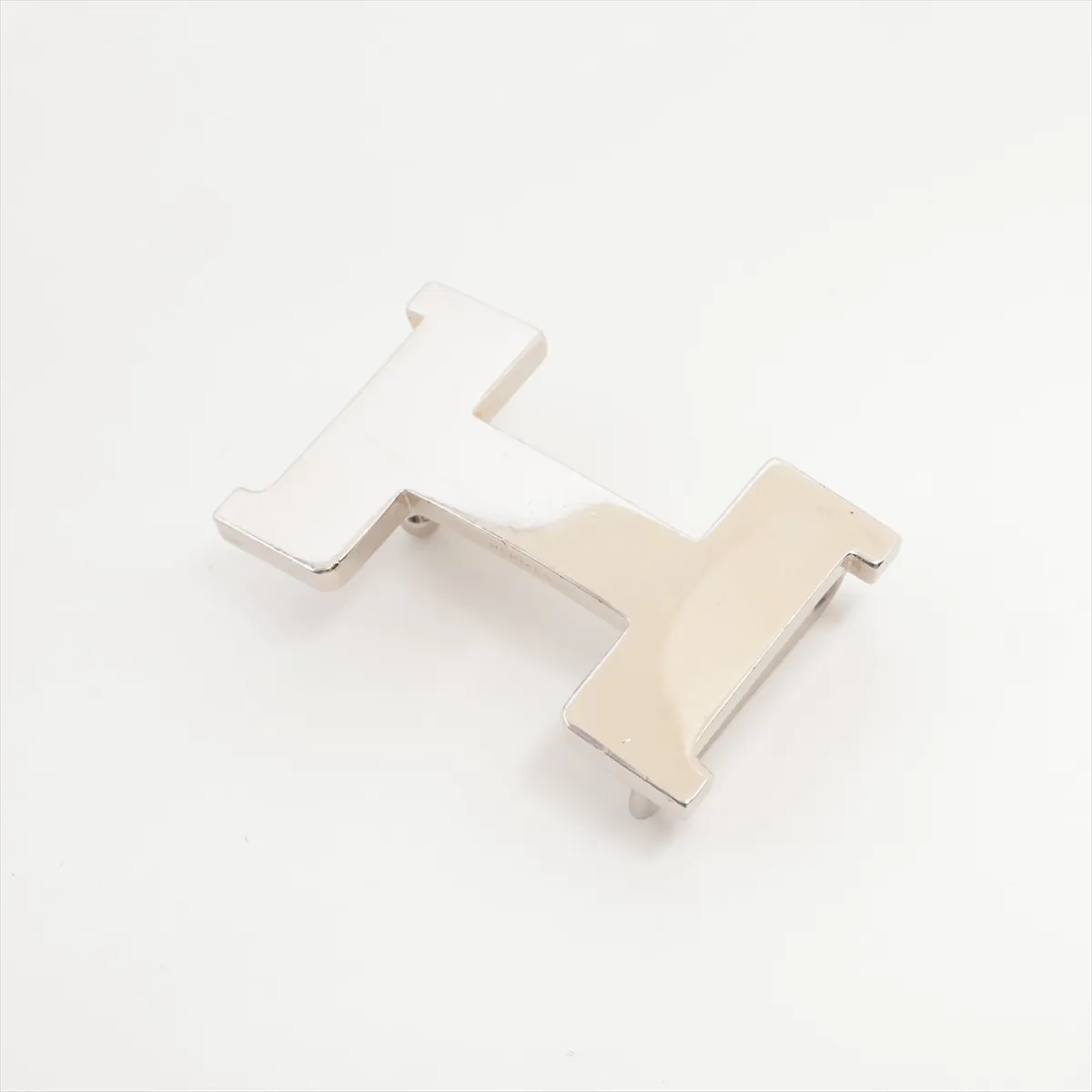 Mini Constance H Belt T:2015 Belt 85 Leather Blue — view 2