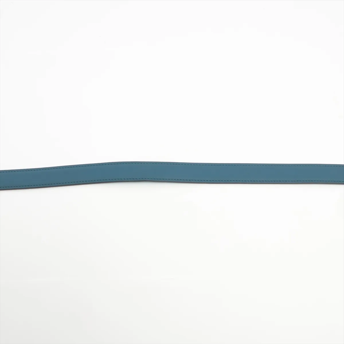 Mini Constance H Belt T:2015 Belt 85 Leather Blue — view 5