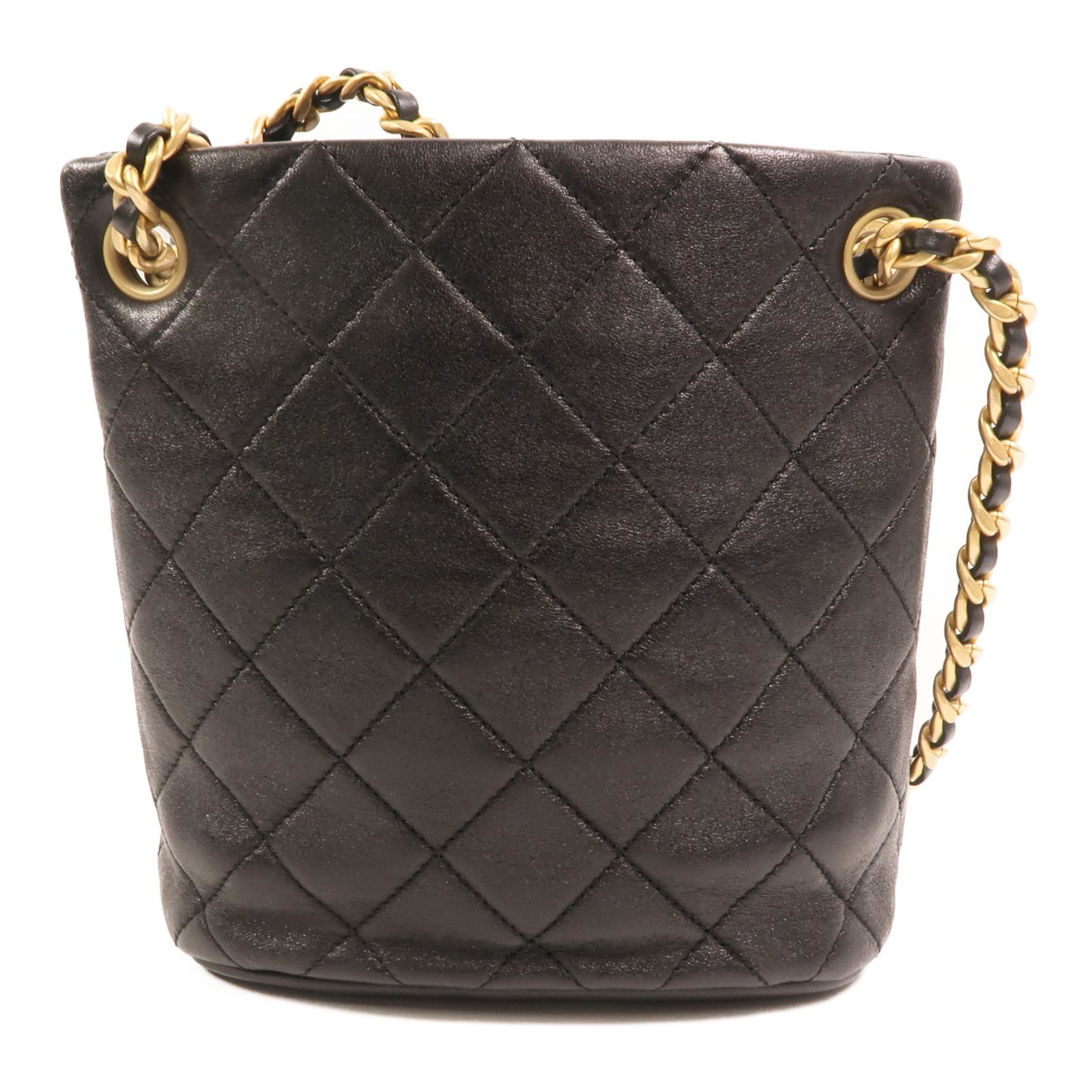 Chaine Lettre Small Bucket Bag — view 2