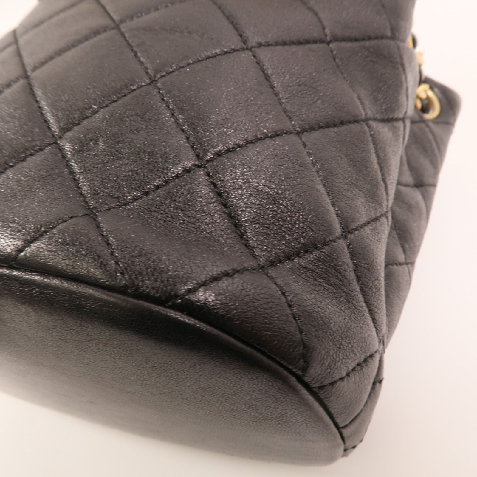 Chaine Lettre Small Bucket Bag — view 11
