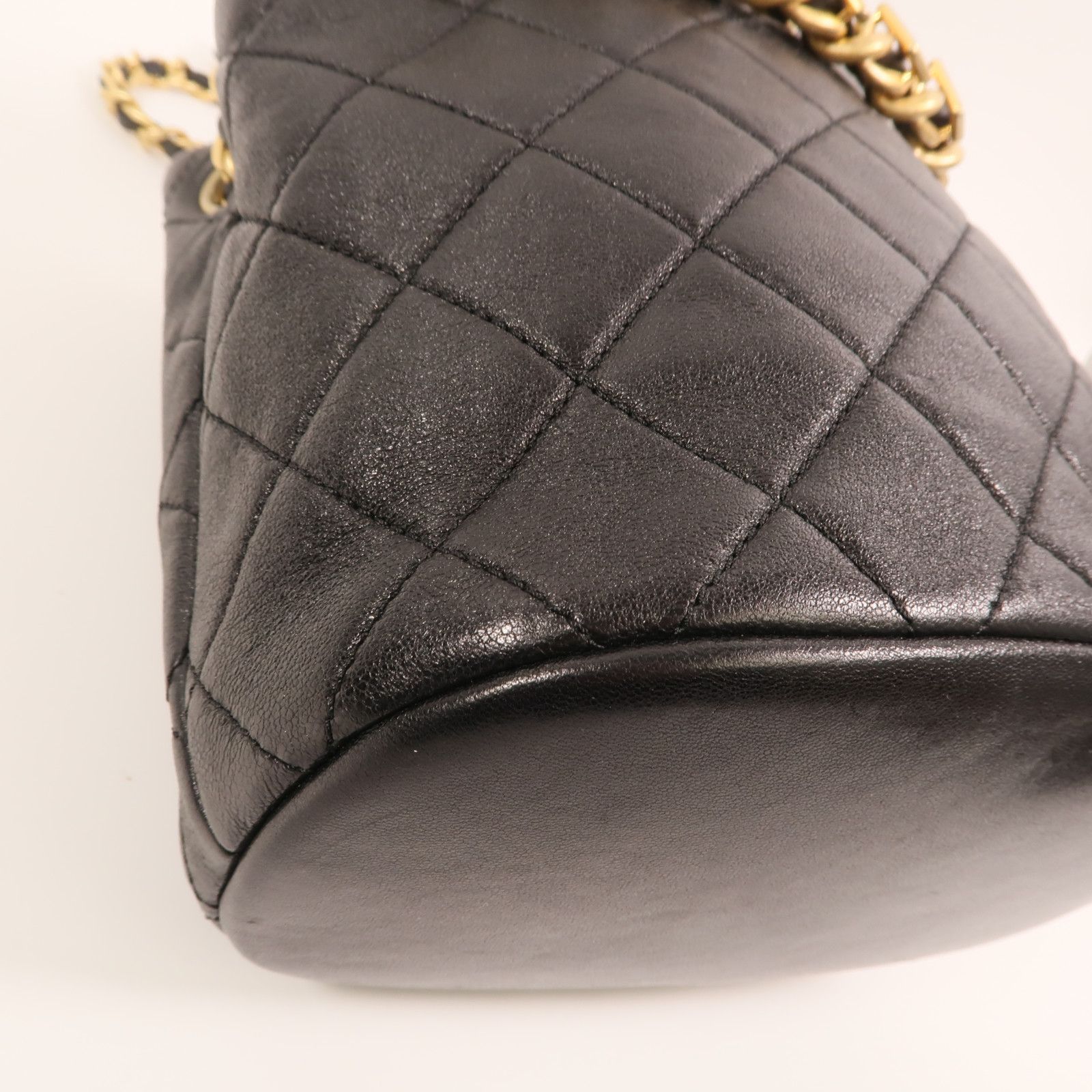 Chaine Lettre Small Bucket Bag — view 12