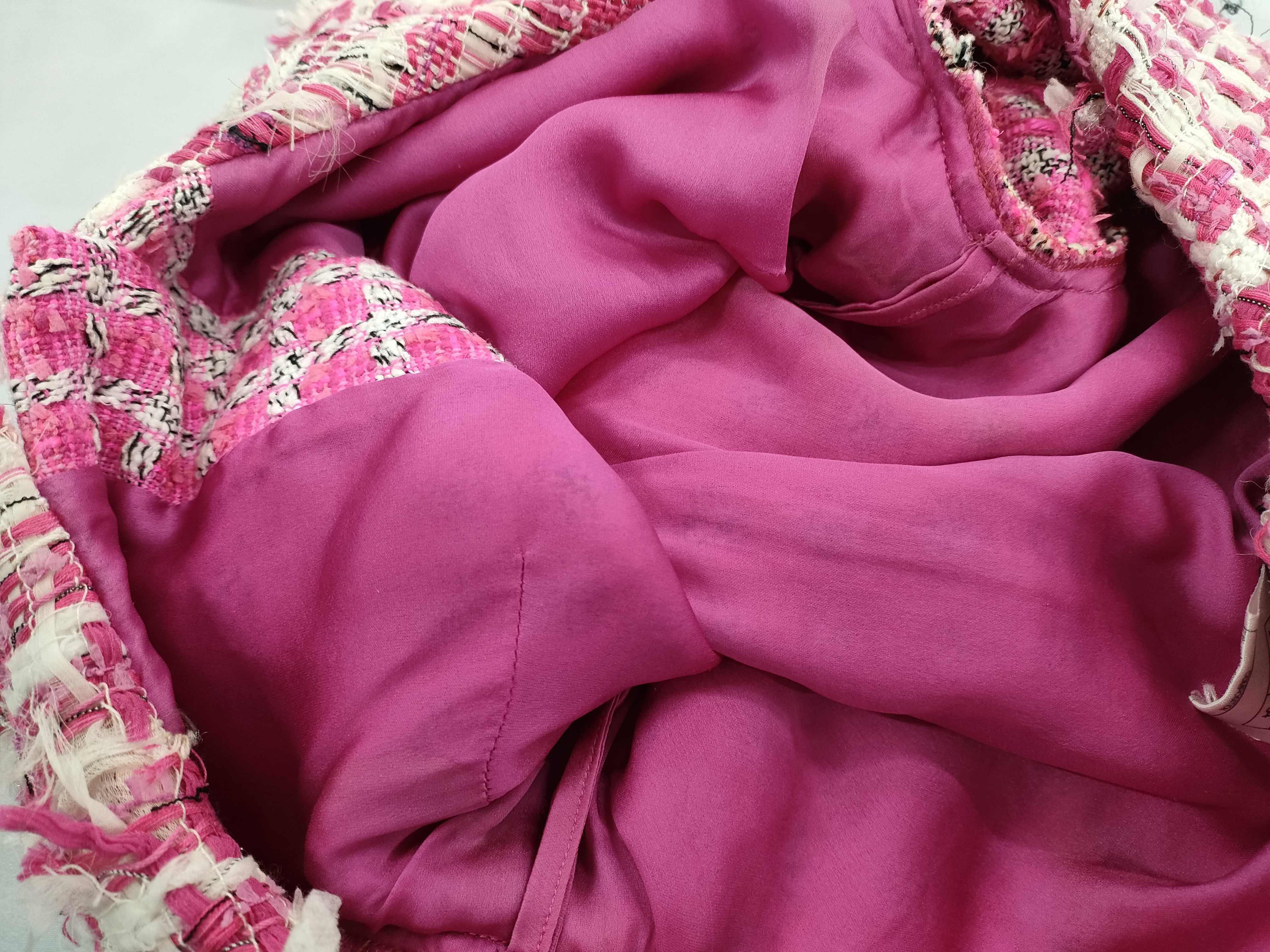Pink Tweed Dress, Size 34 — view 11