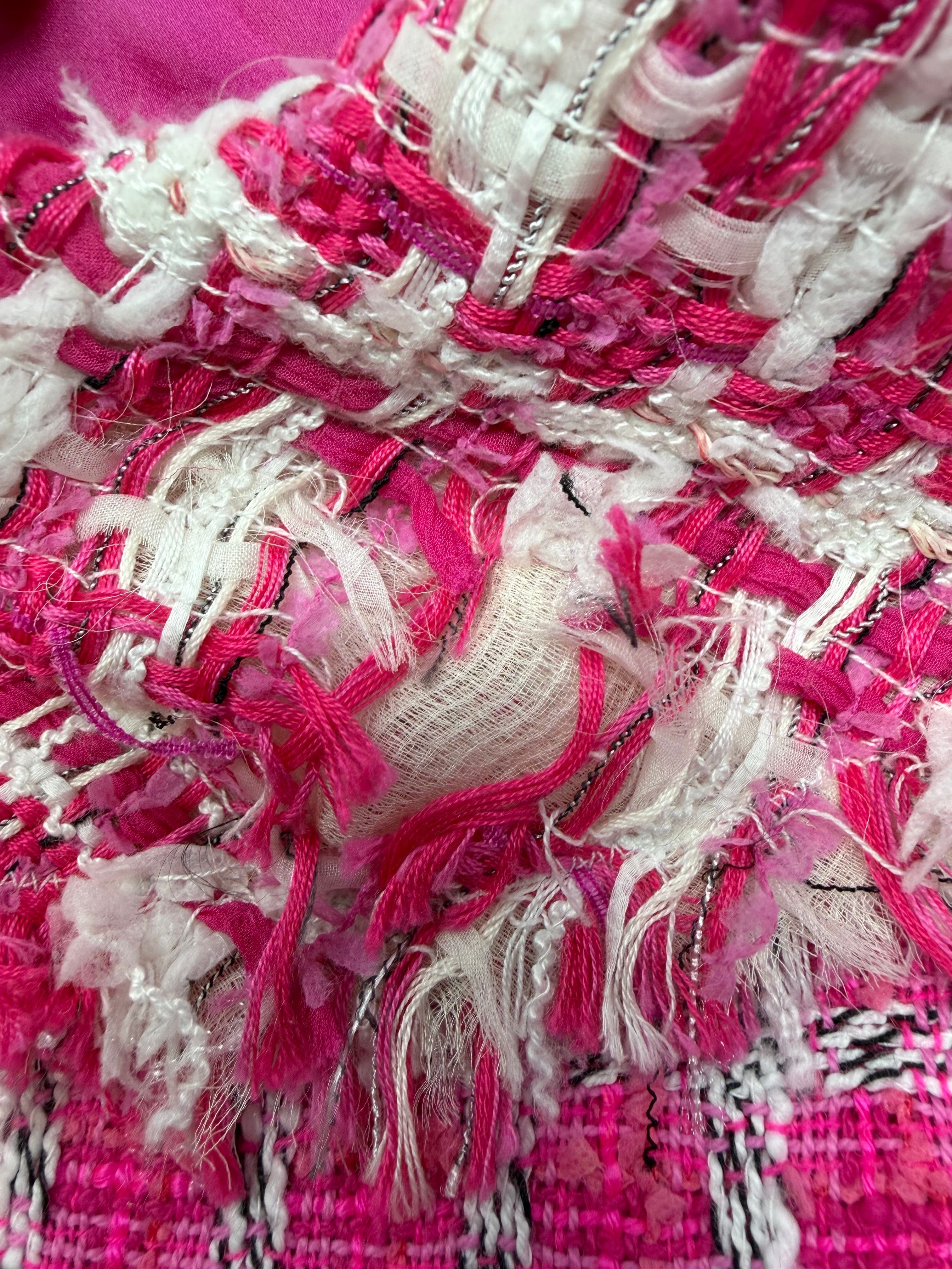 Pink Tweed Dress, Size 34 — view 13