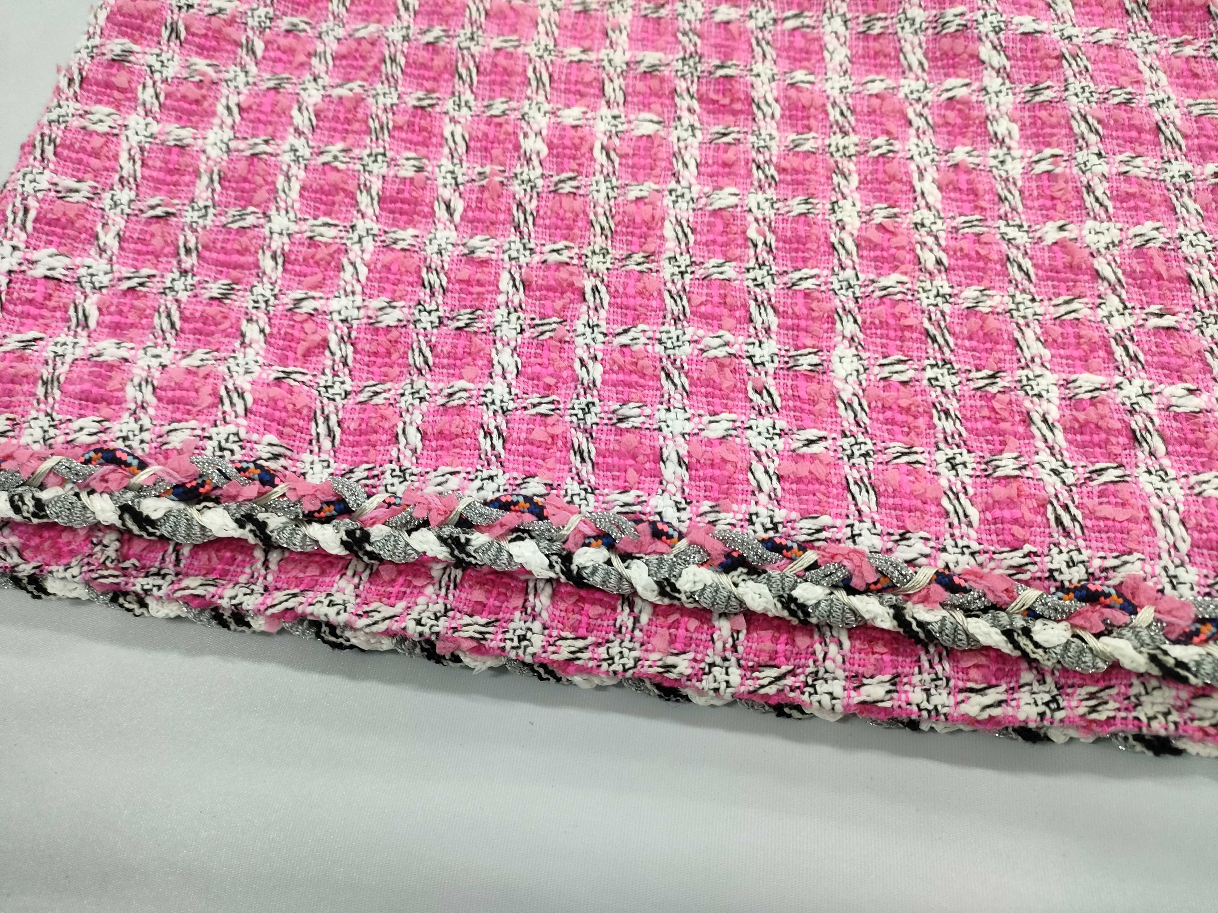 Pink Tweed Dress, Size 34 — view 3