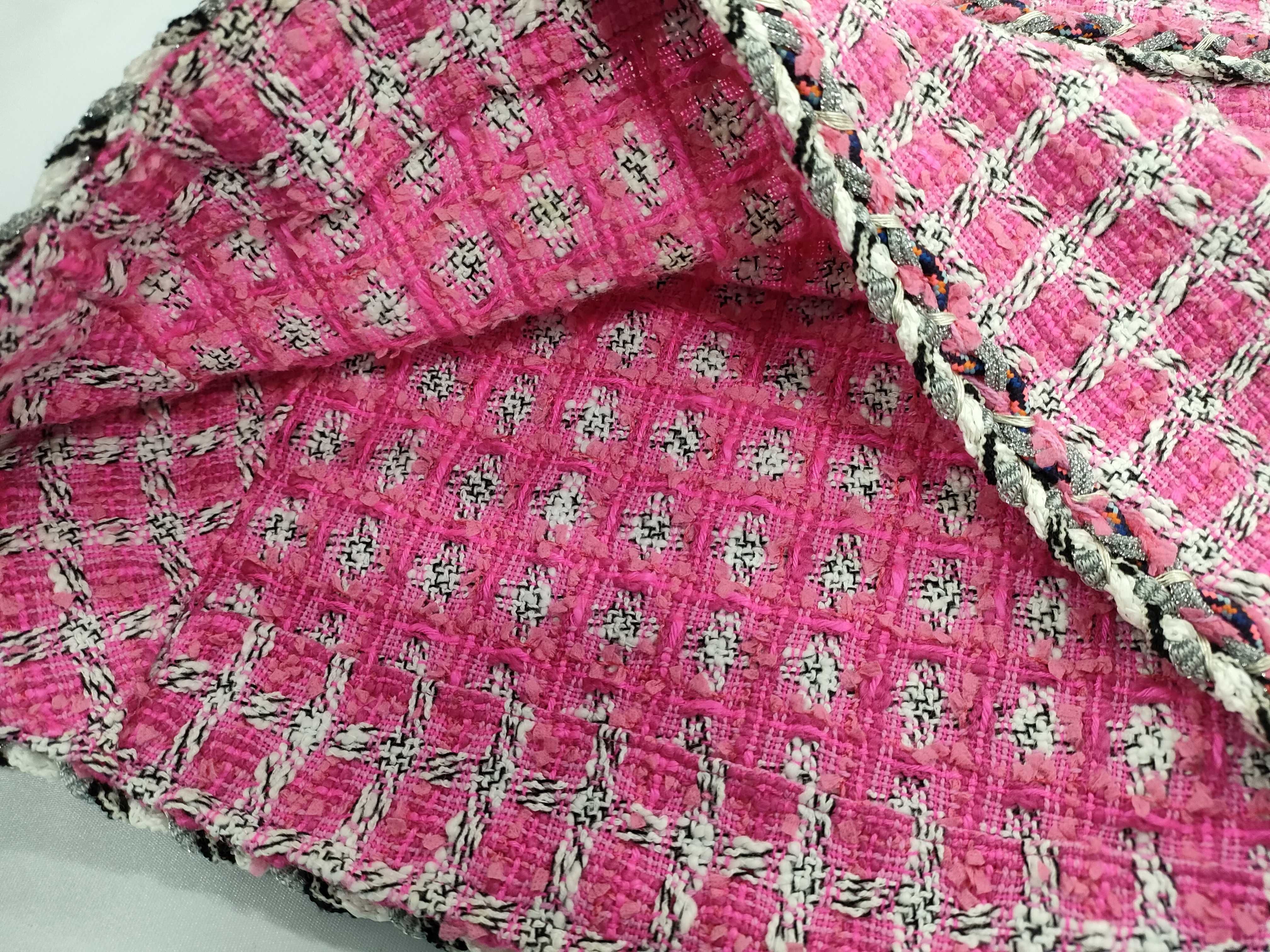 Pink Tweed Dress, Size 34 — view 4