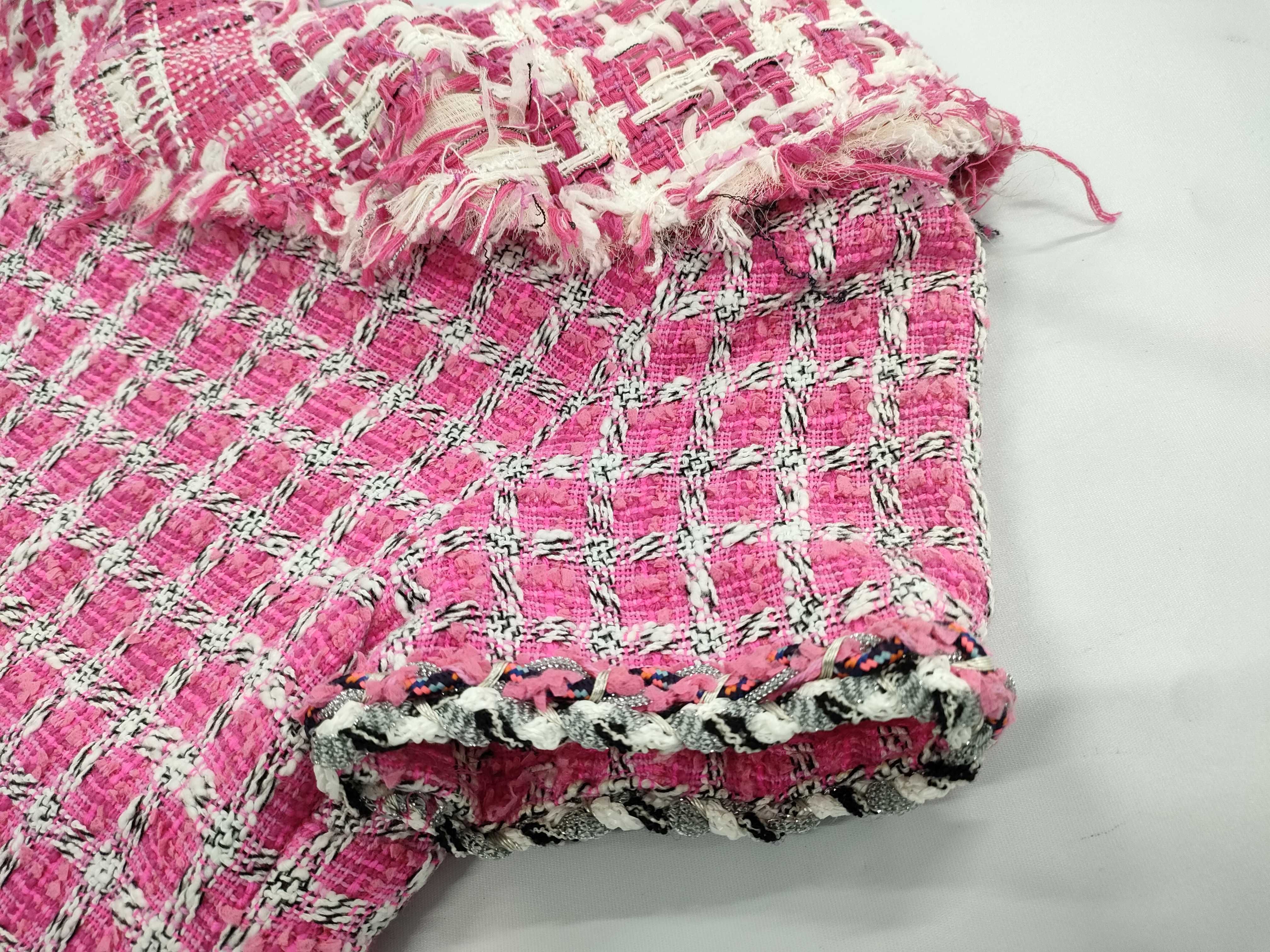 Pink Tweed Dress, Size 34 — view 5