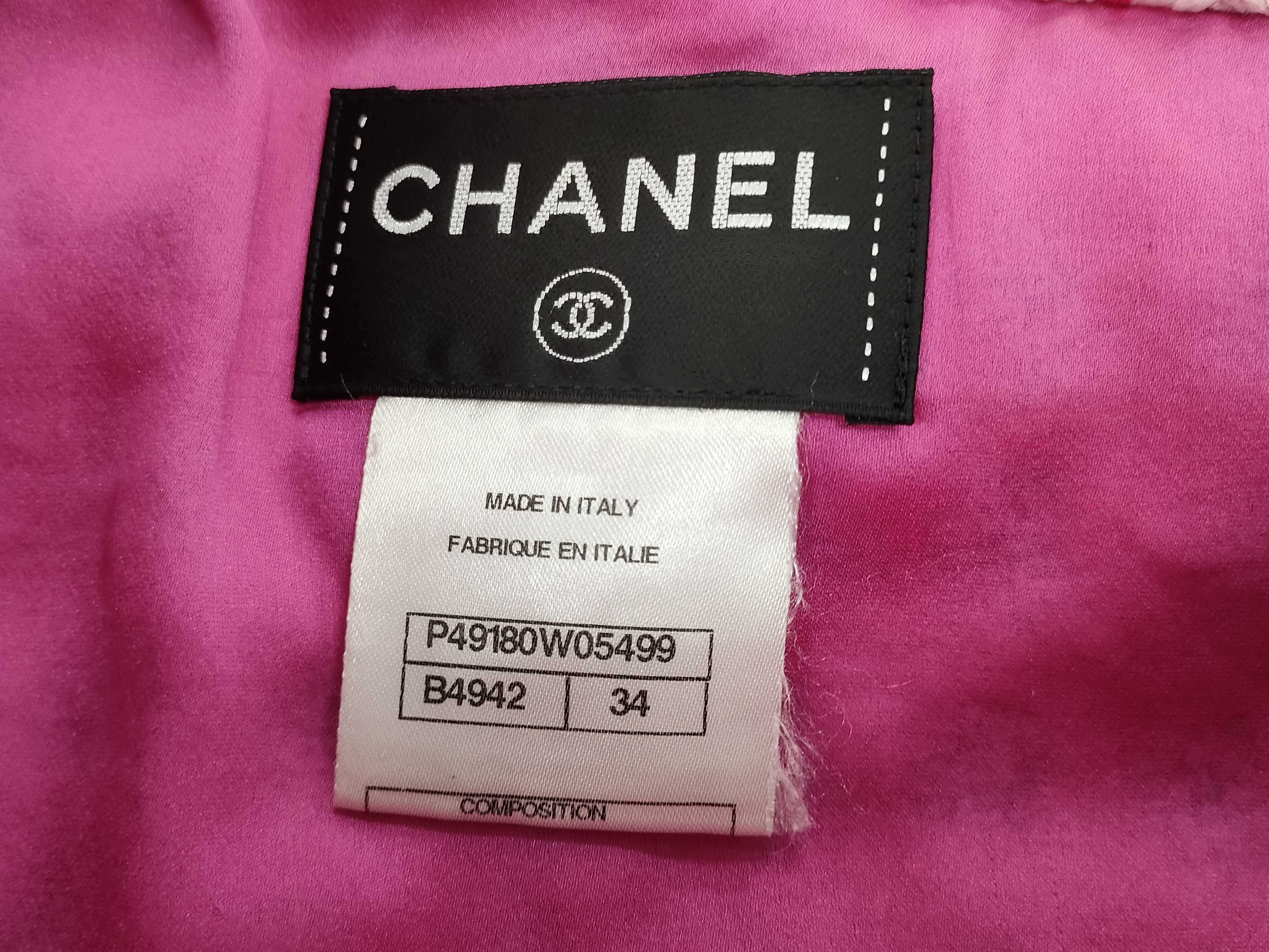 Pink Tweed Dress, Size 34 — view 7