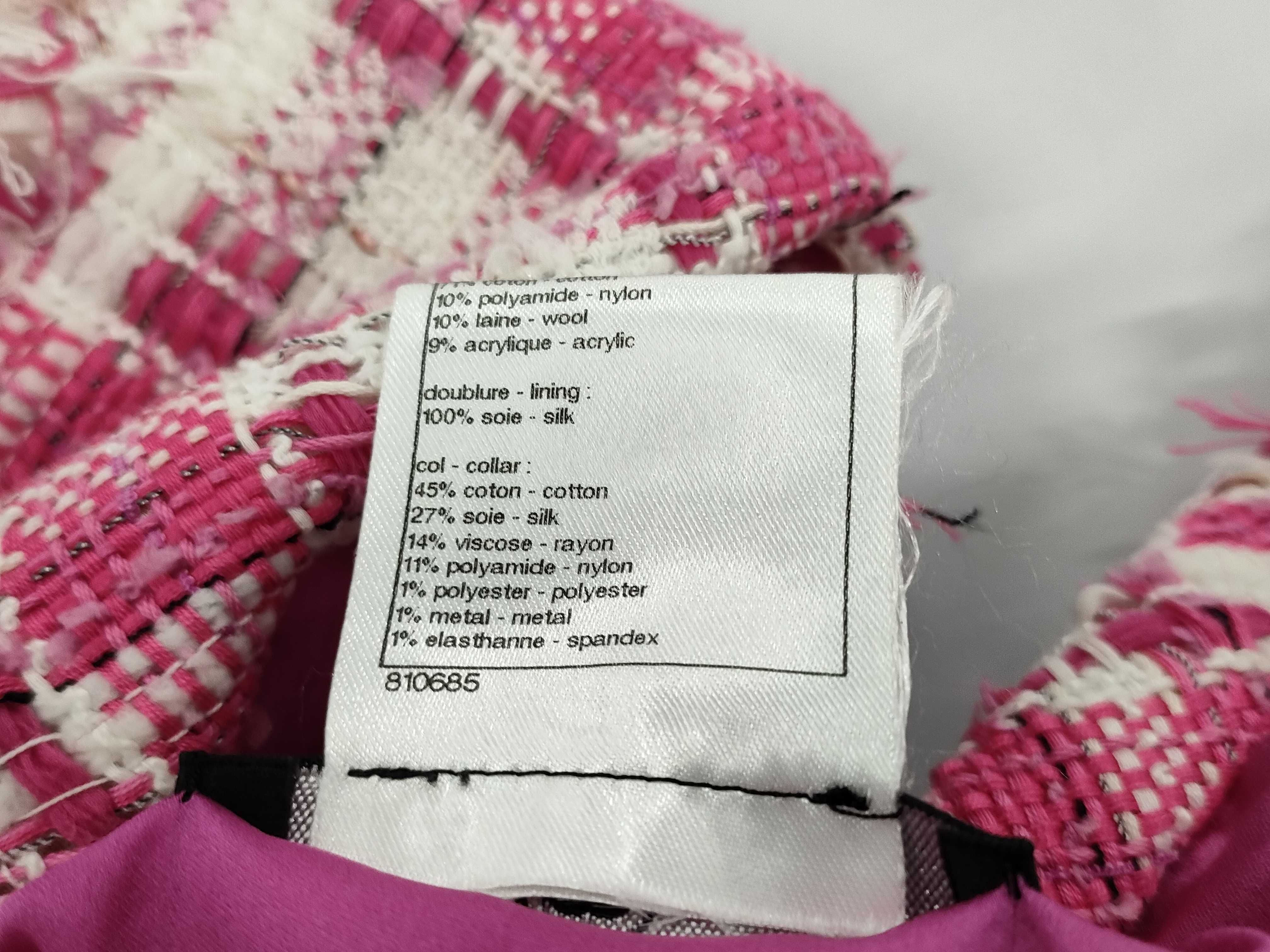 Pink Tweed Dress, Size 34 — view 8