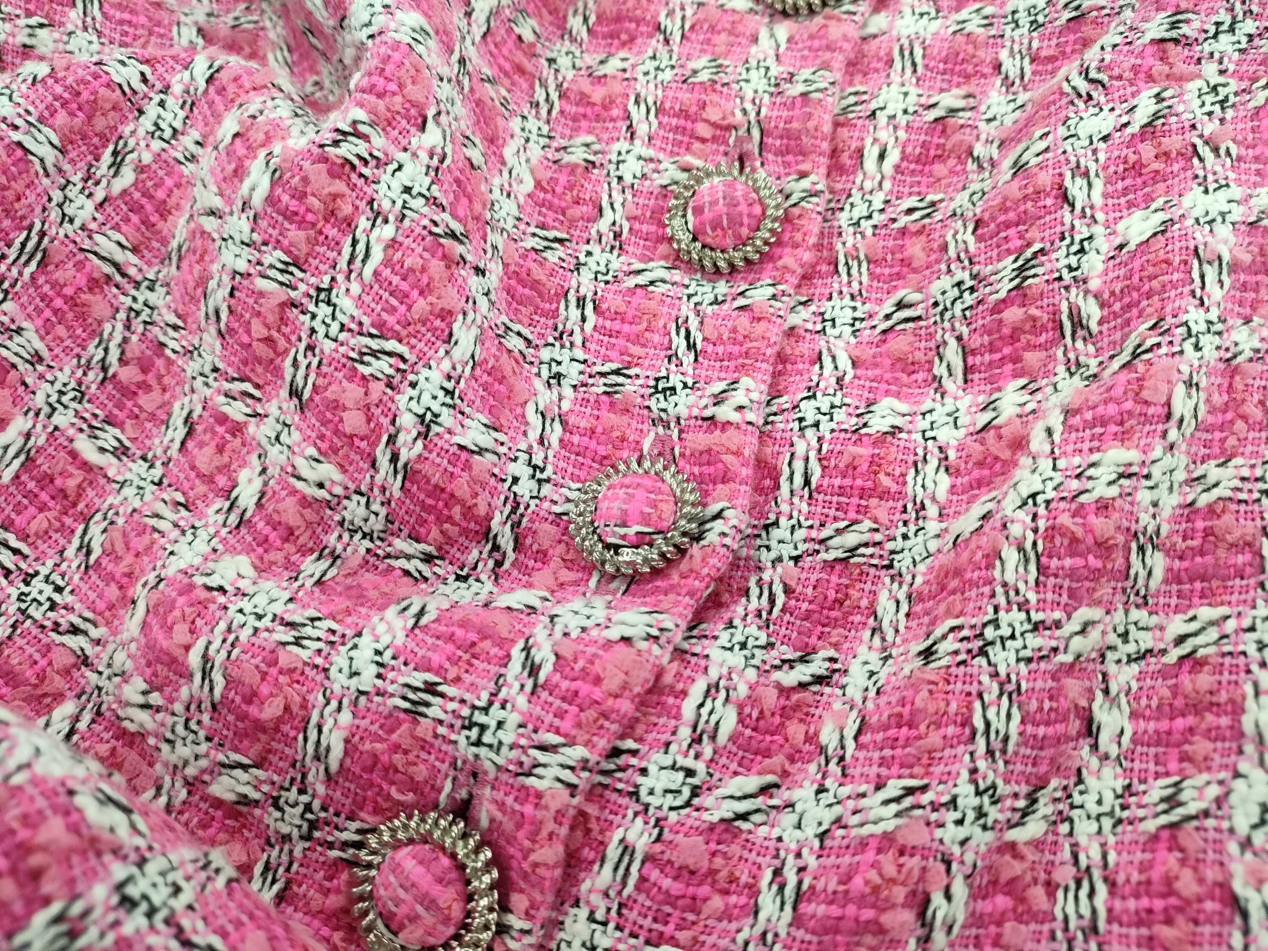 Pink Tweed Dress, Size 34 — view 9