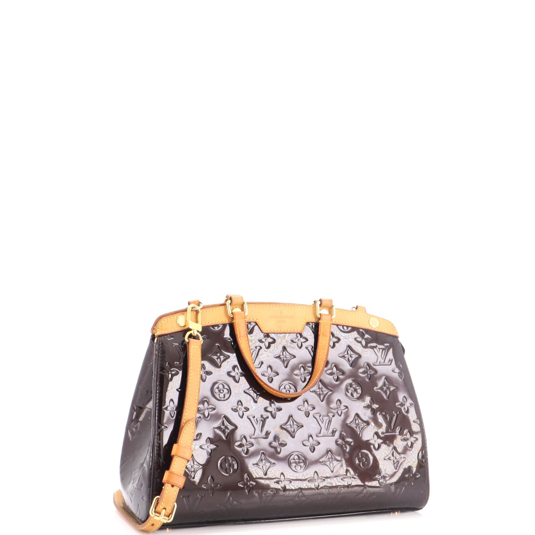 Brea Handbag Monogram Vernis Mm — view 2