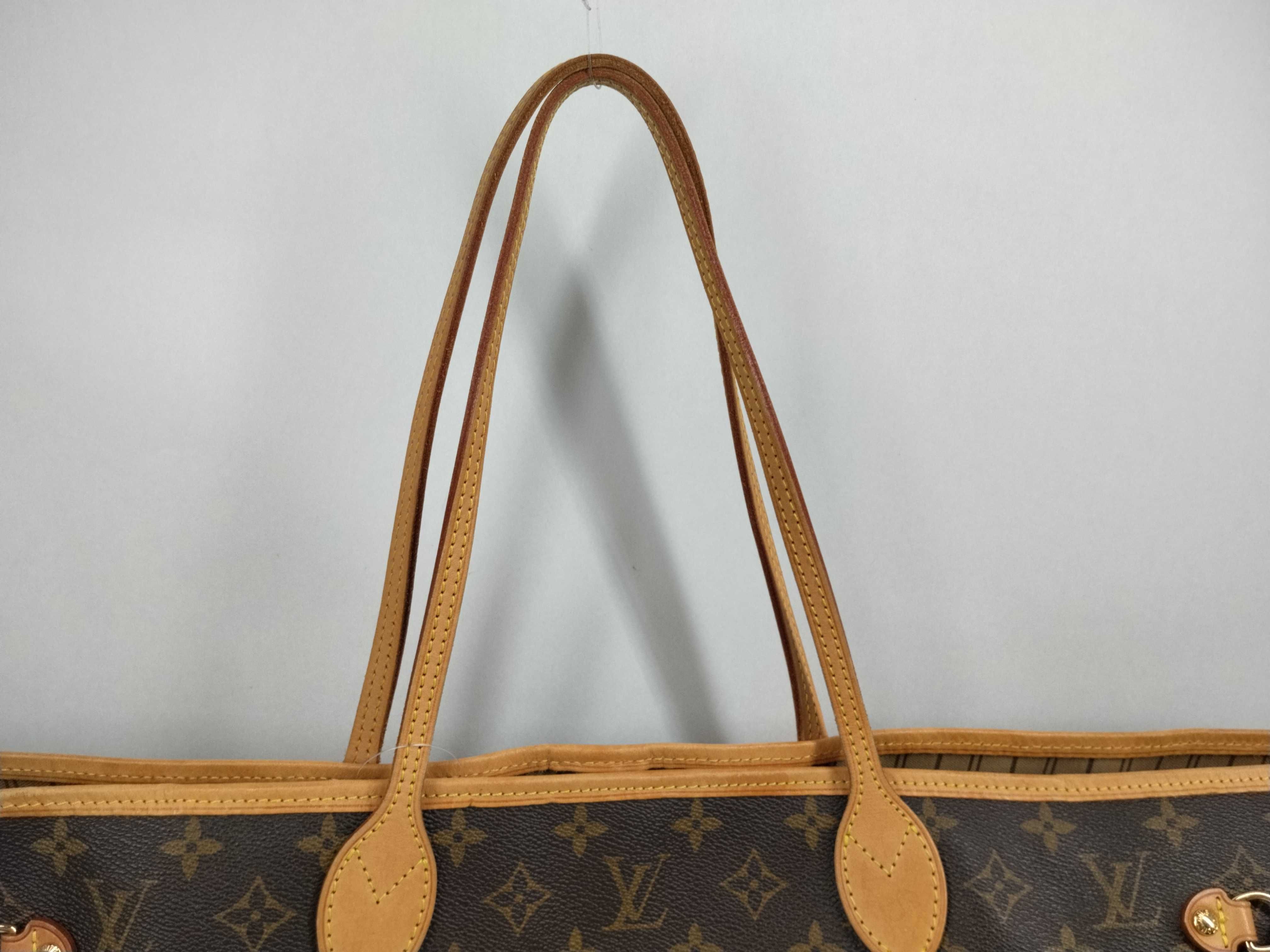 Monogram M40157 Neverfull GM (older model), without pouch, with initials, tote bag. — view 4
