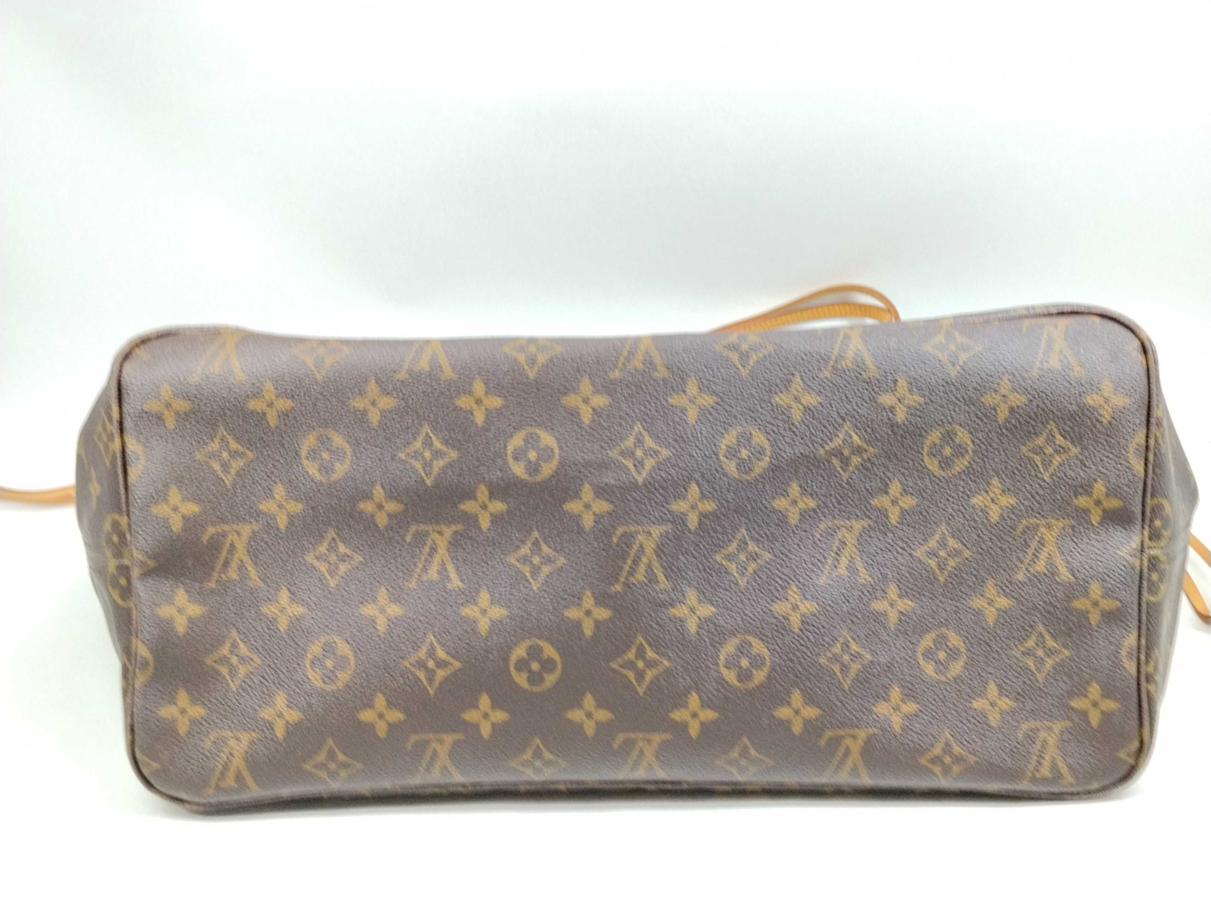 Monogram M40157 Neverfull GM (older model), without pouch, with initials, tote bag. — view 8