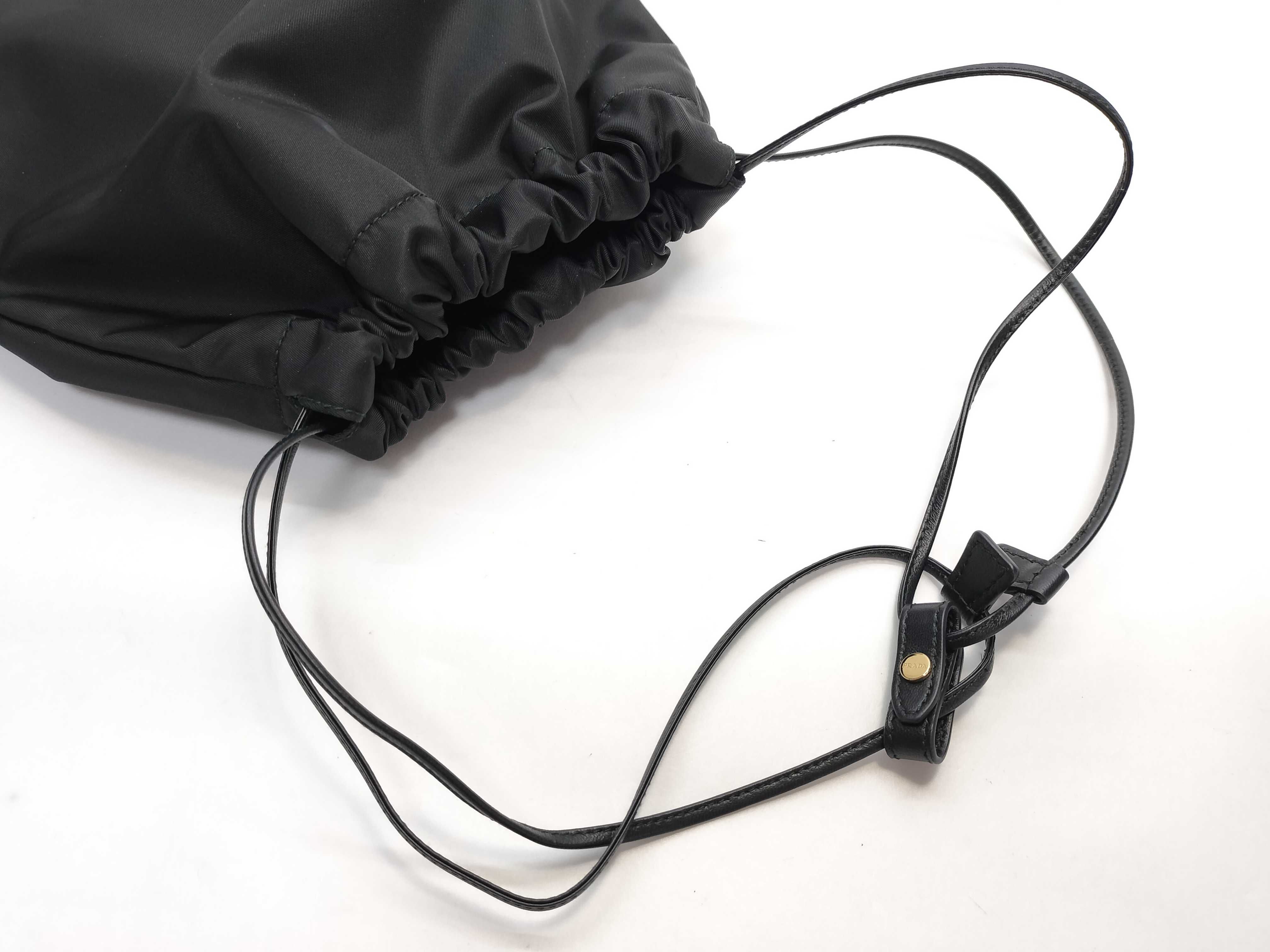 nylon drawstring pouch — view 5