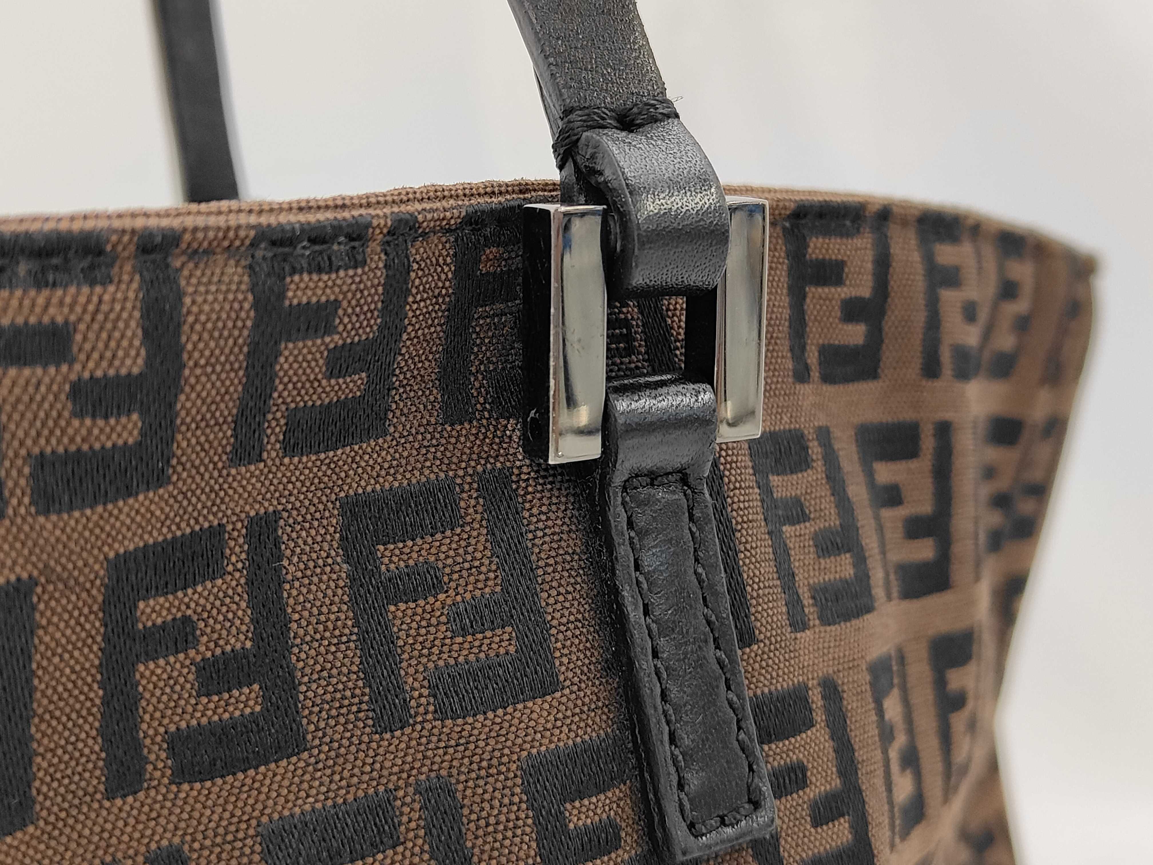 Zucca pattern Fendi Zucchino handbag tote bag — view 3