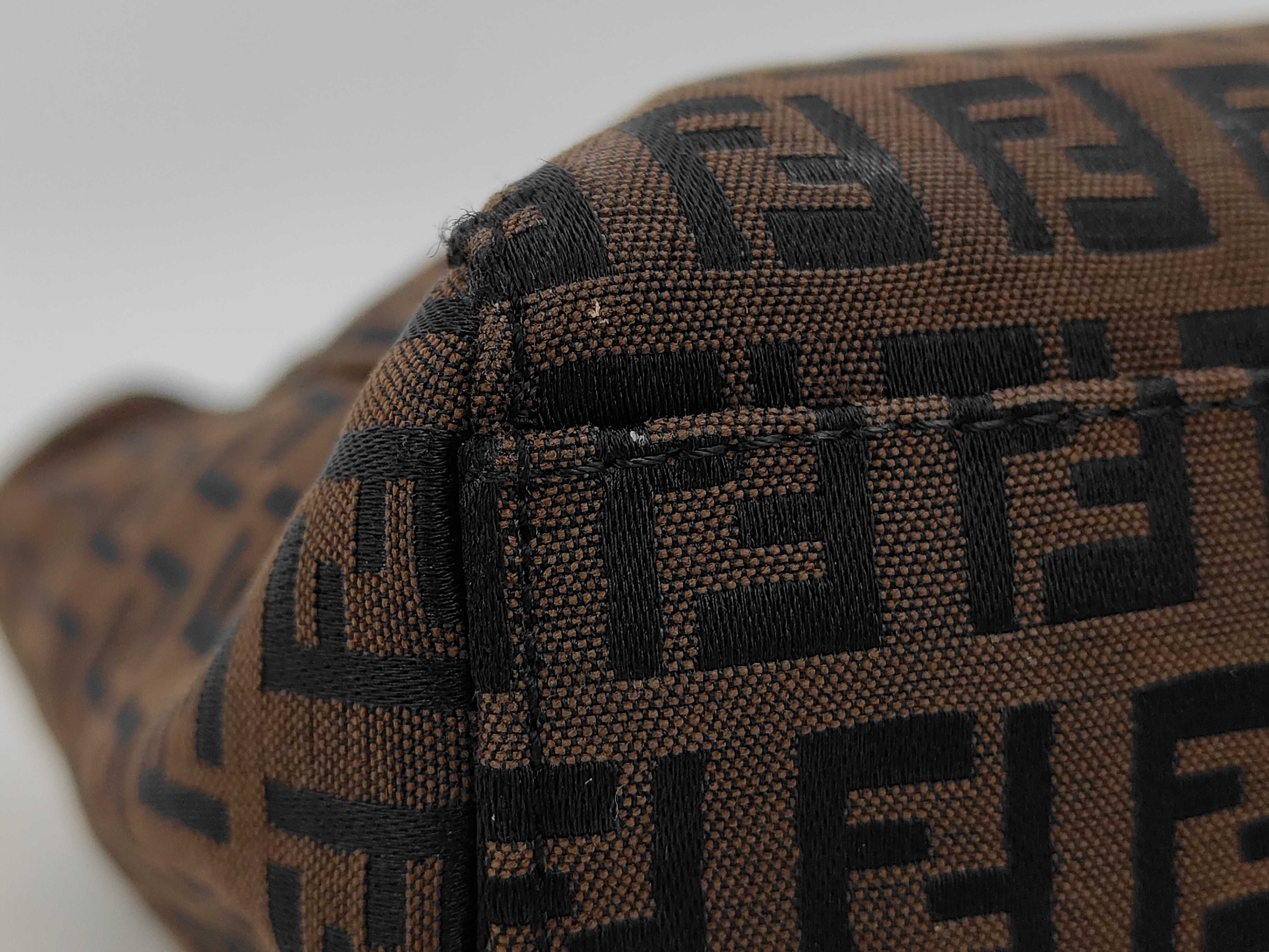 Zucca pattern Fendi Zucchino handbag tote bag — view 7
