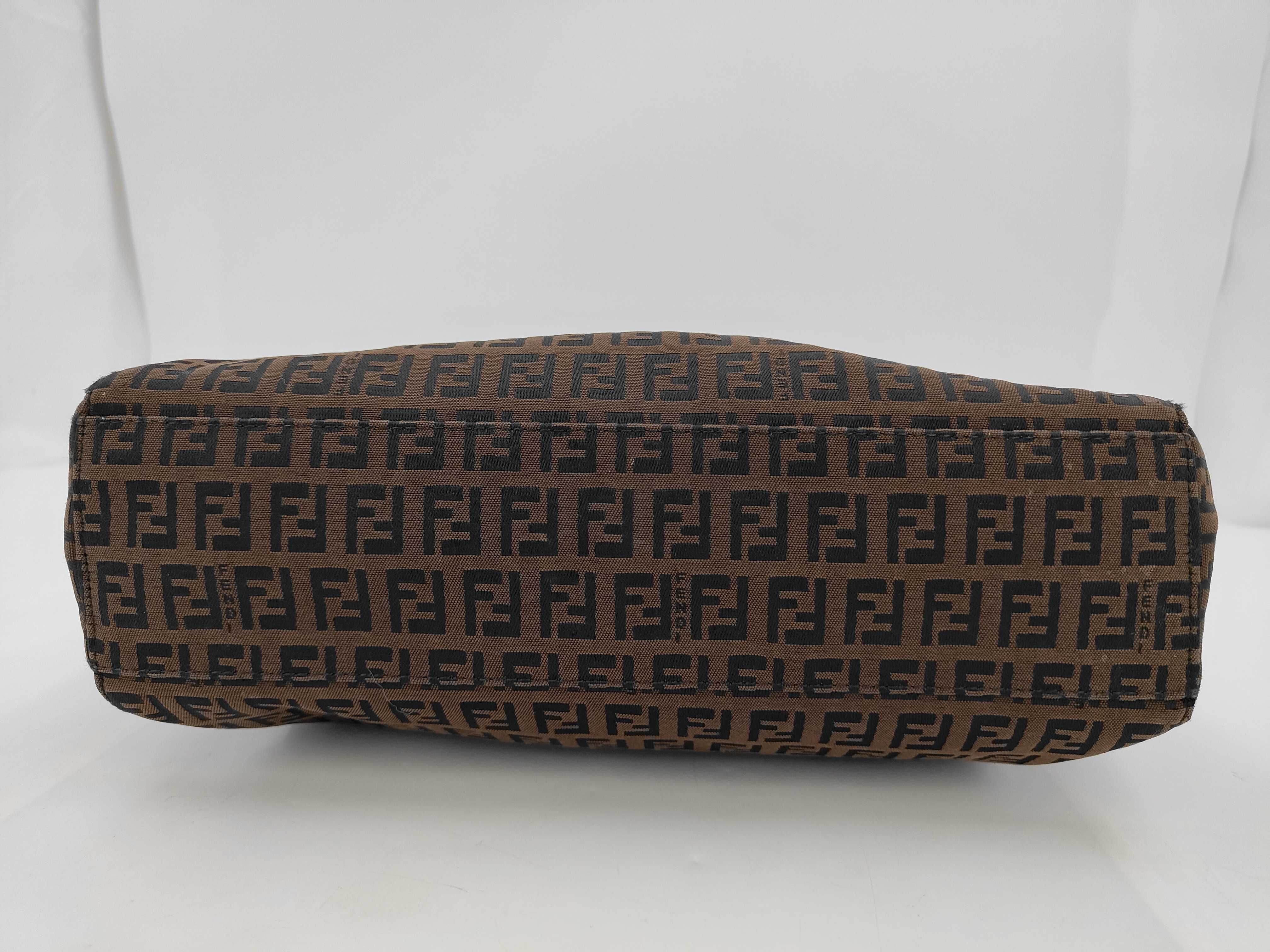 Zucca pattern Fendi Zucchino handbag tote bag — view 8