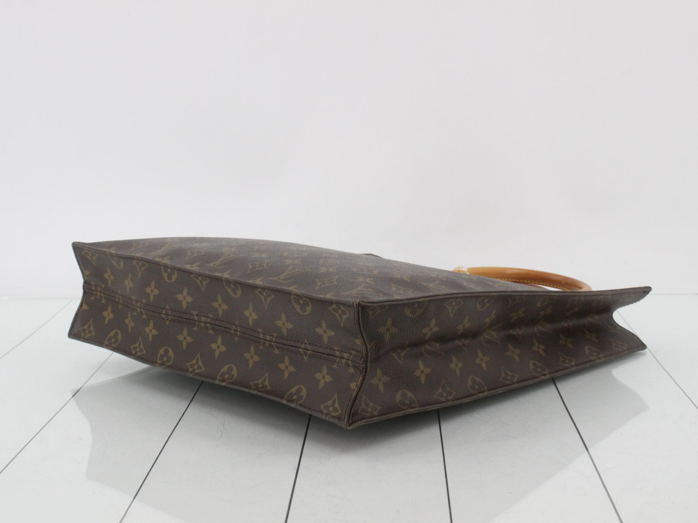 Monogram Sac Plat (old model) Tote Bag — view 6