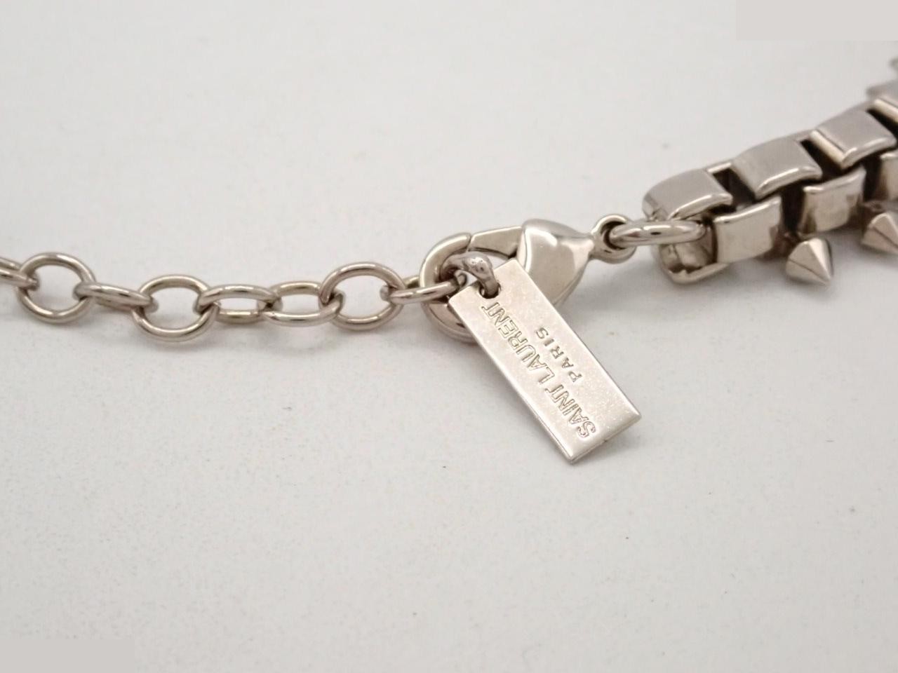 spike chain bracelet, wrist circumference approximately 19 cm — view 4