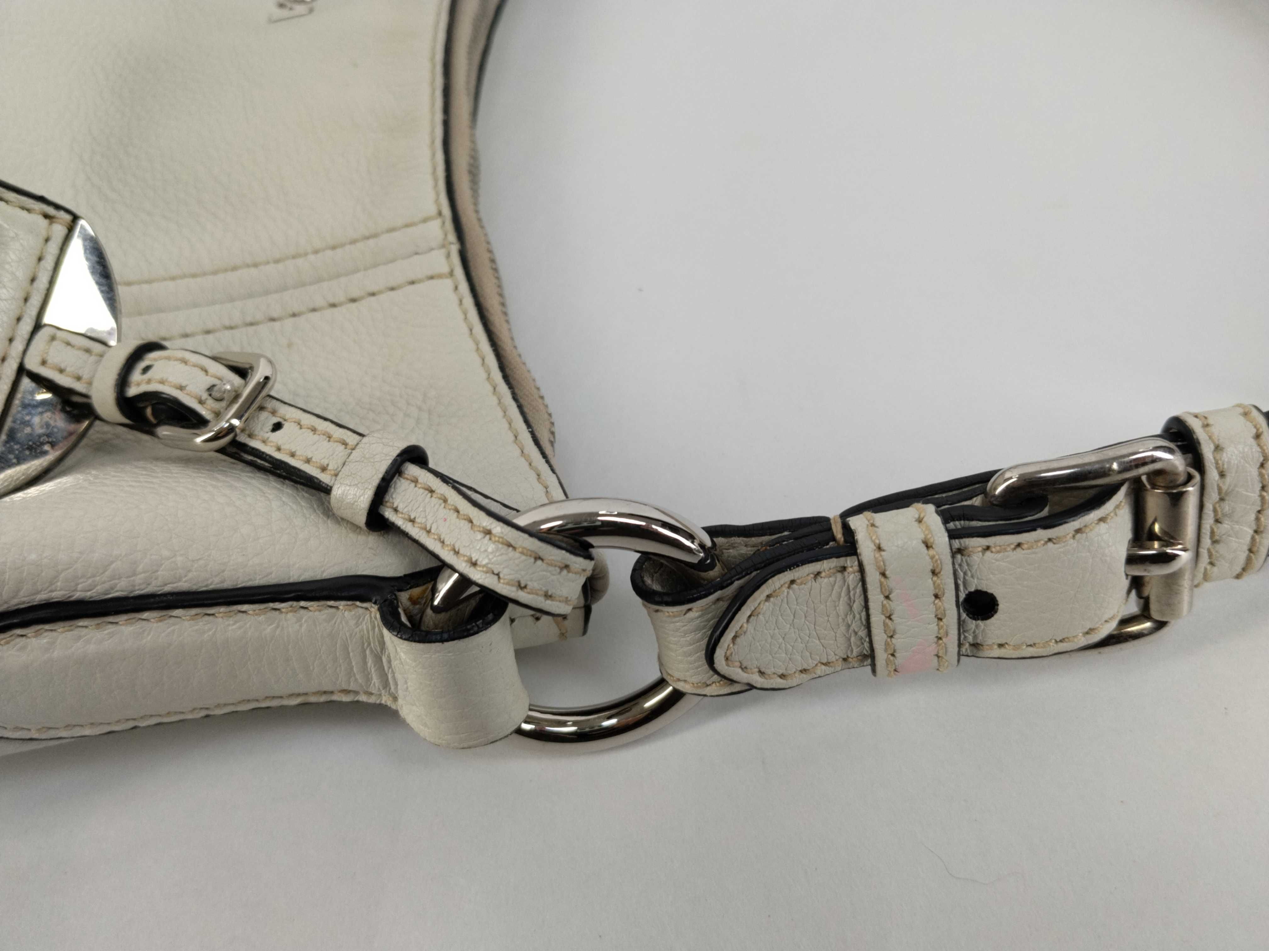 Leather Tote Bag White Tote Bag — view 5