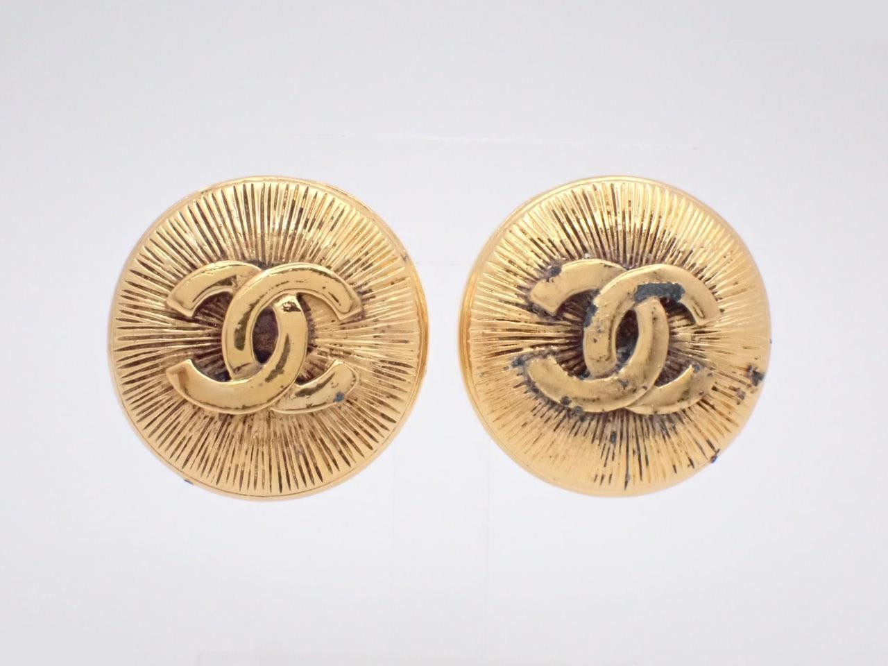 Earrings - Round / Coco Mark