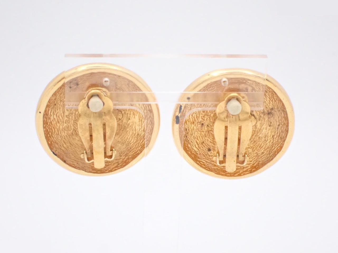 Earrings - Round / Coco Mark — view 2