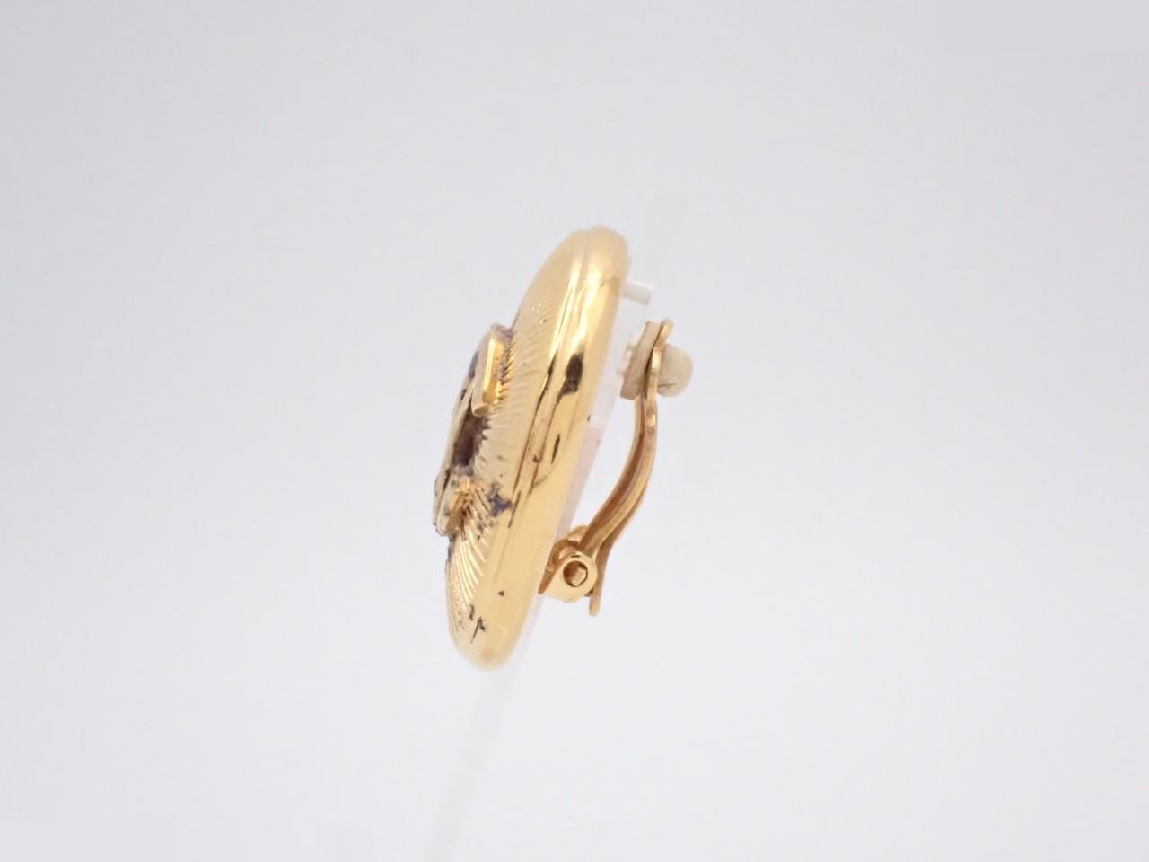 Earrings - Round / Coco Mark — view 3