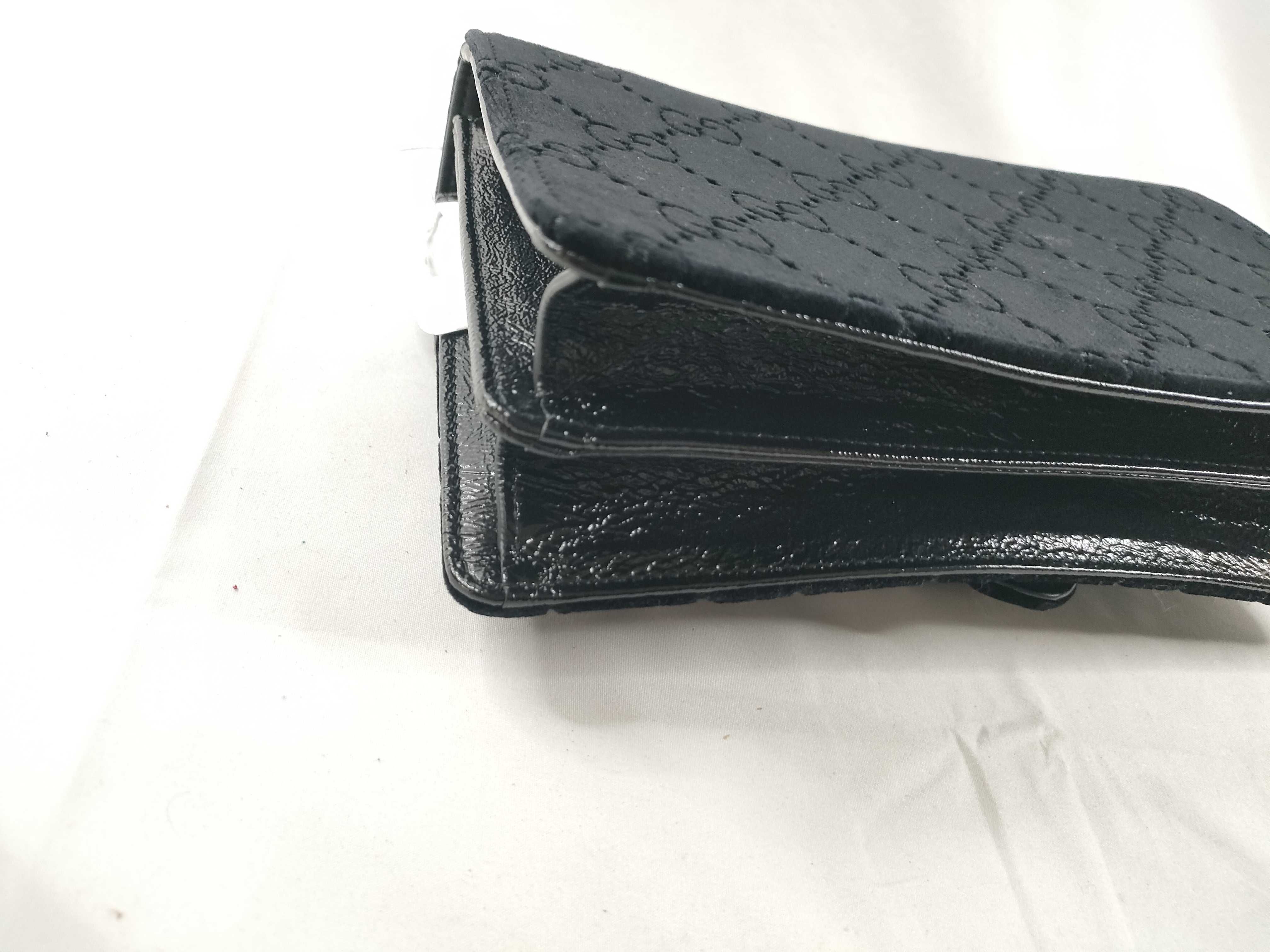 FR- GG Velvet Dionysus velour x patent leather Chain Shoulder Bag BLACK 4 Shoulder Bag — view 3