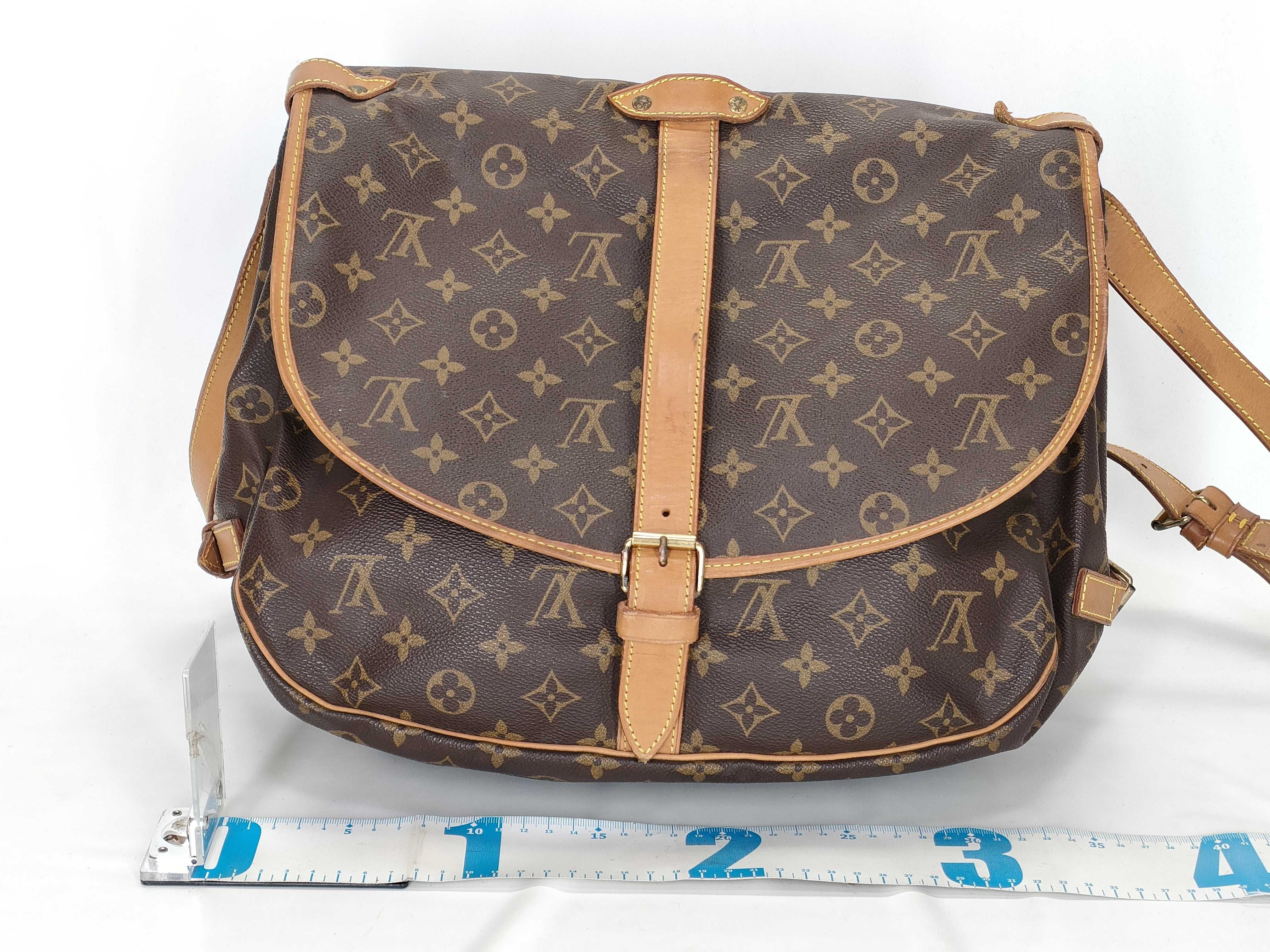 Monogram Saumur 35 M42254 AR0945 Shoulder Bag — view 2