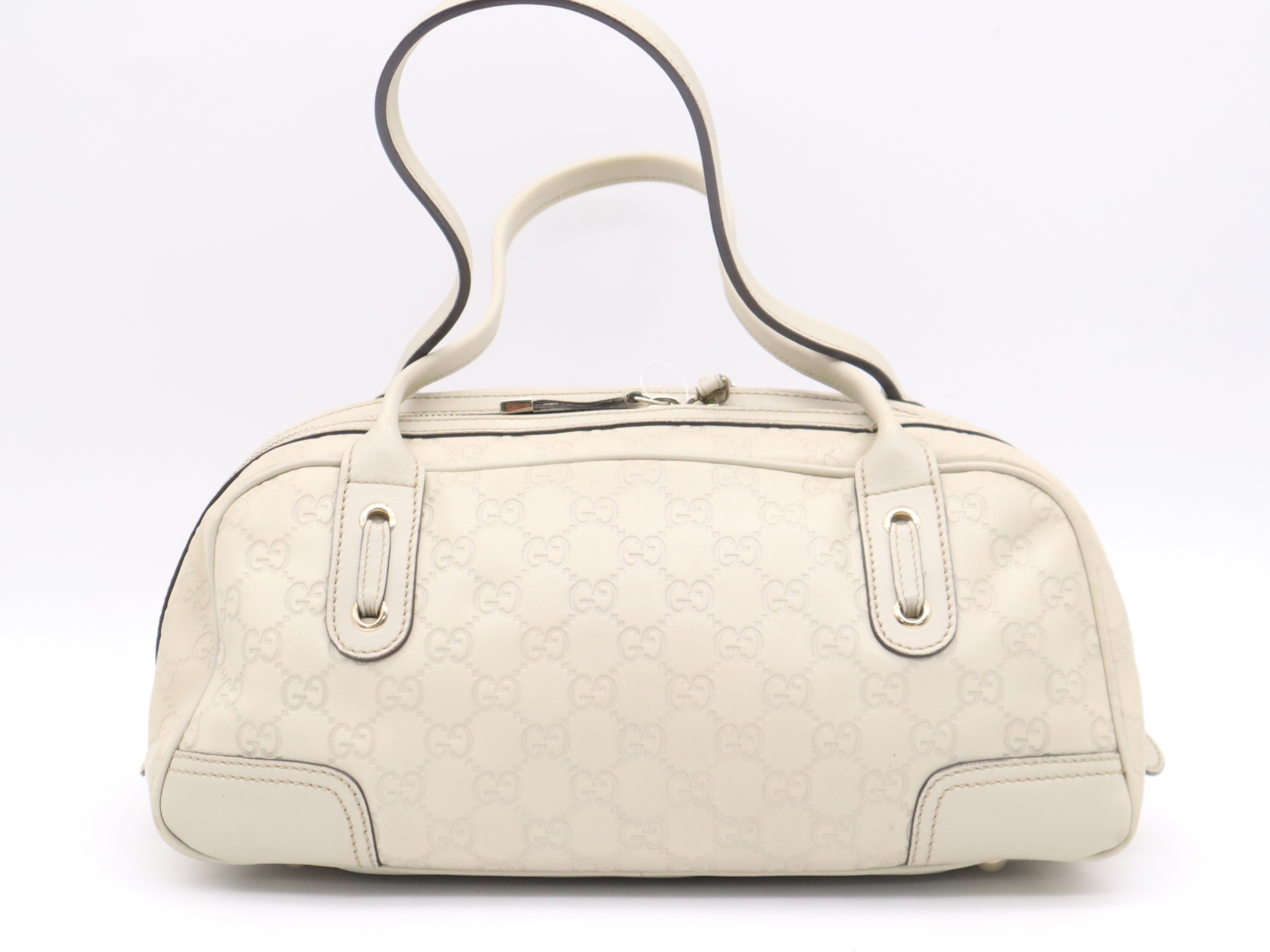 161720 Guccissima Tote Bag, Ivory, with Dust Bag, Handbag — view 2