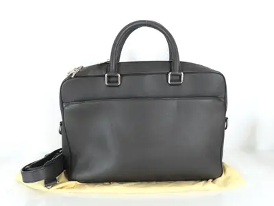 Taiga Vuitton Taiga Port Document Business PM M32952 FL1144 Black Business Bag
