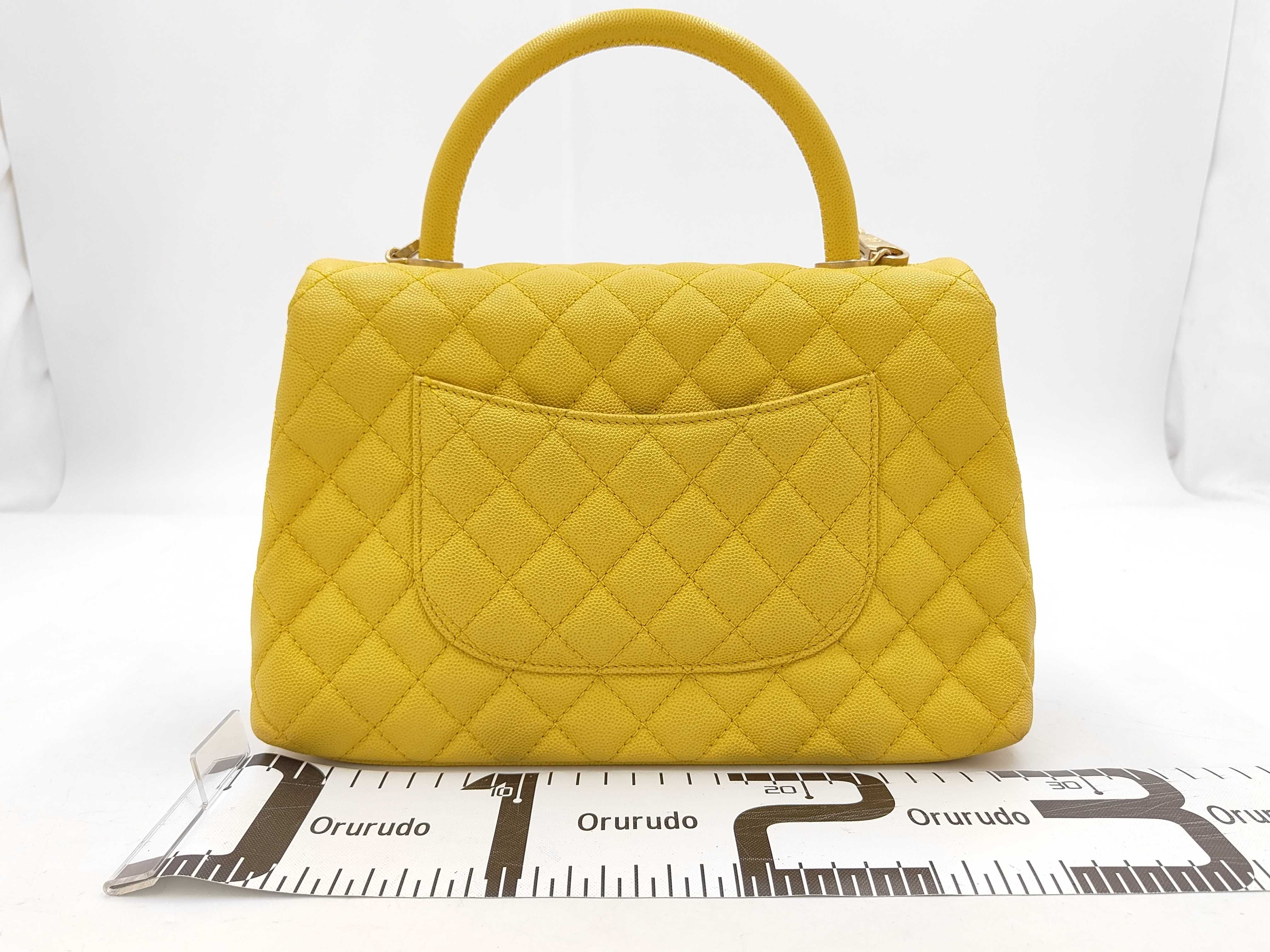 handbag, Matelassé, Coco Mark, Coco Handle, caviar leather handbag — view 2