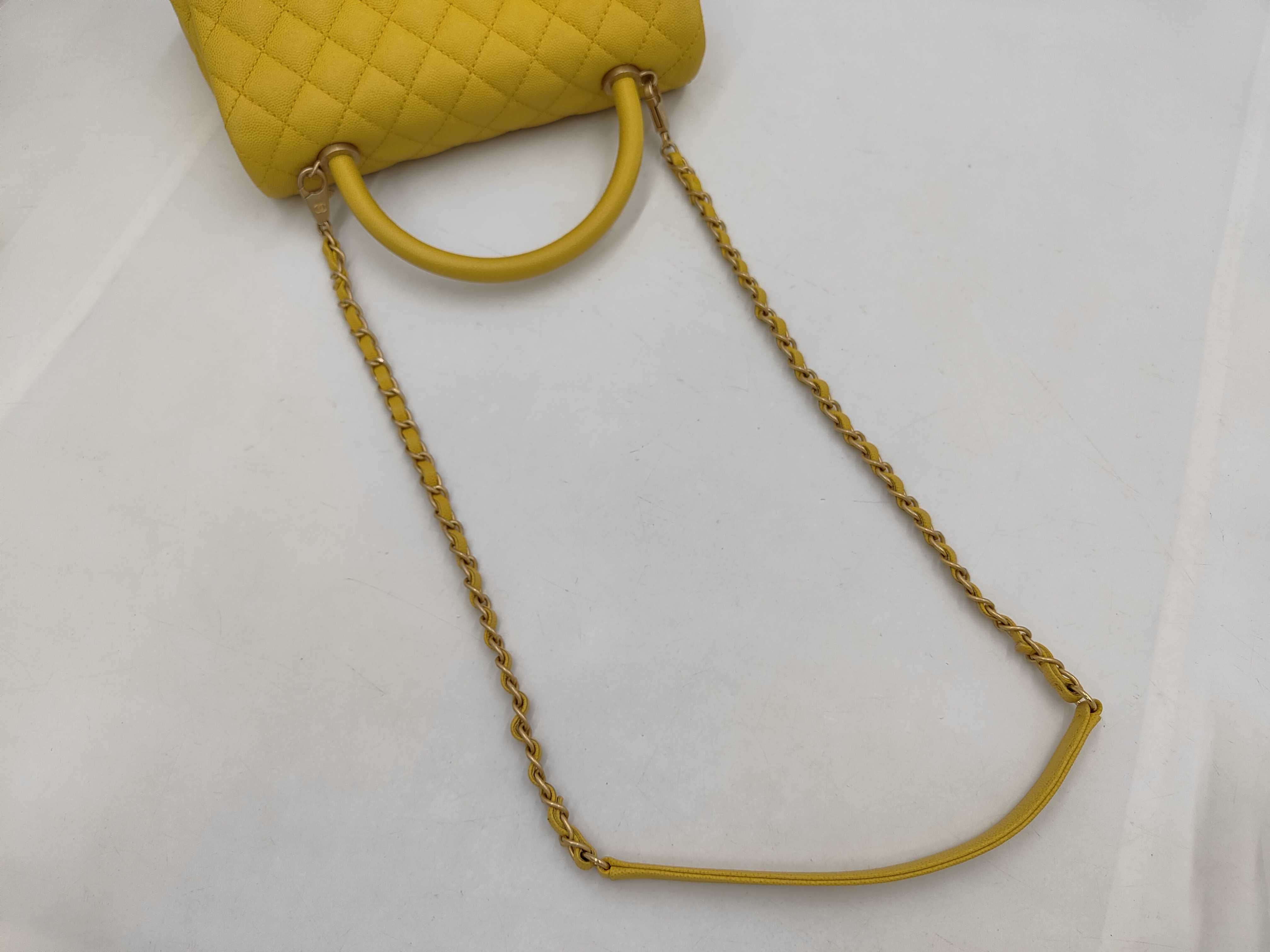 handbag, Matelassé, Coco Mark, Coco Handle, caviar leather handbag — view 3