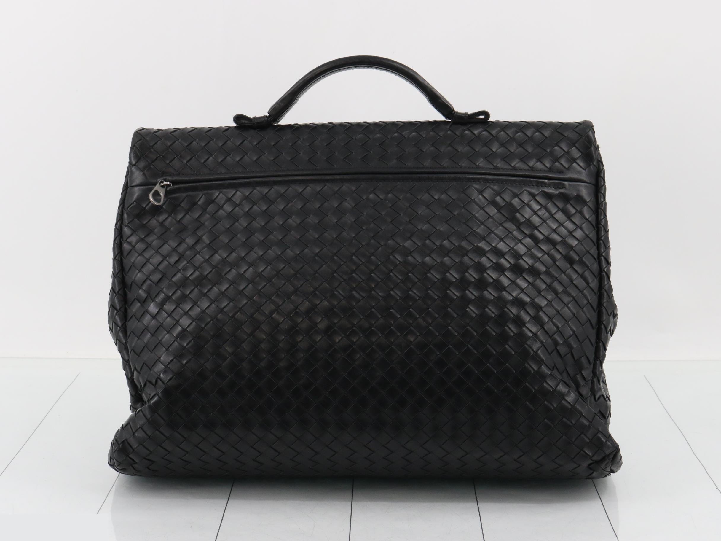 Intrecciato Handbag Business Bag — view 2