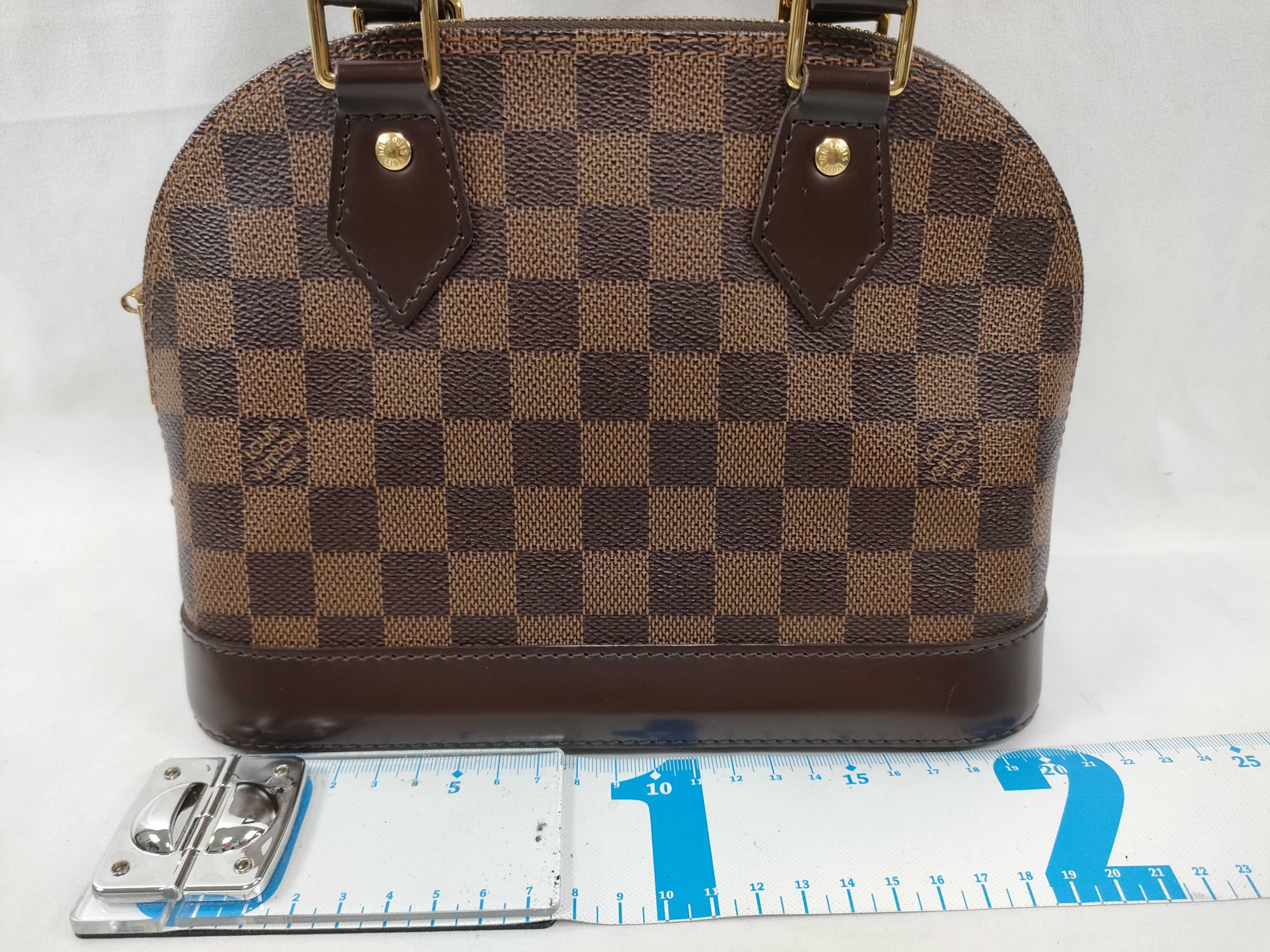 Damier LV Damier Alma BB N41221 IC AA4167 ST Cadena Key Clochette Handbag — view 2