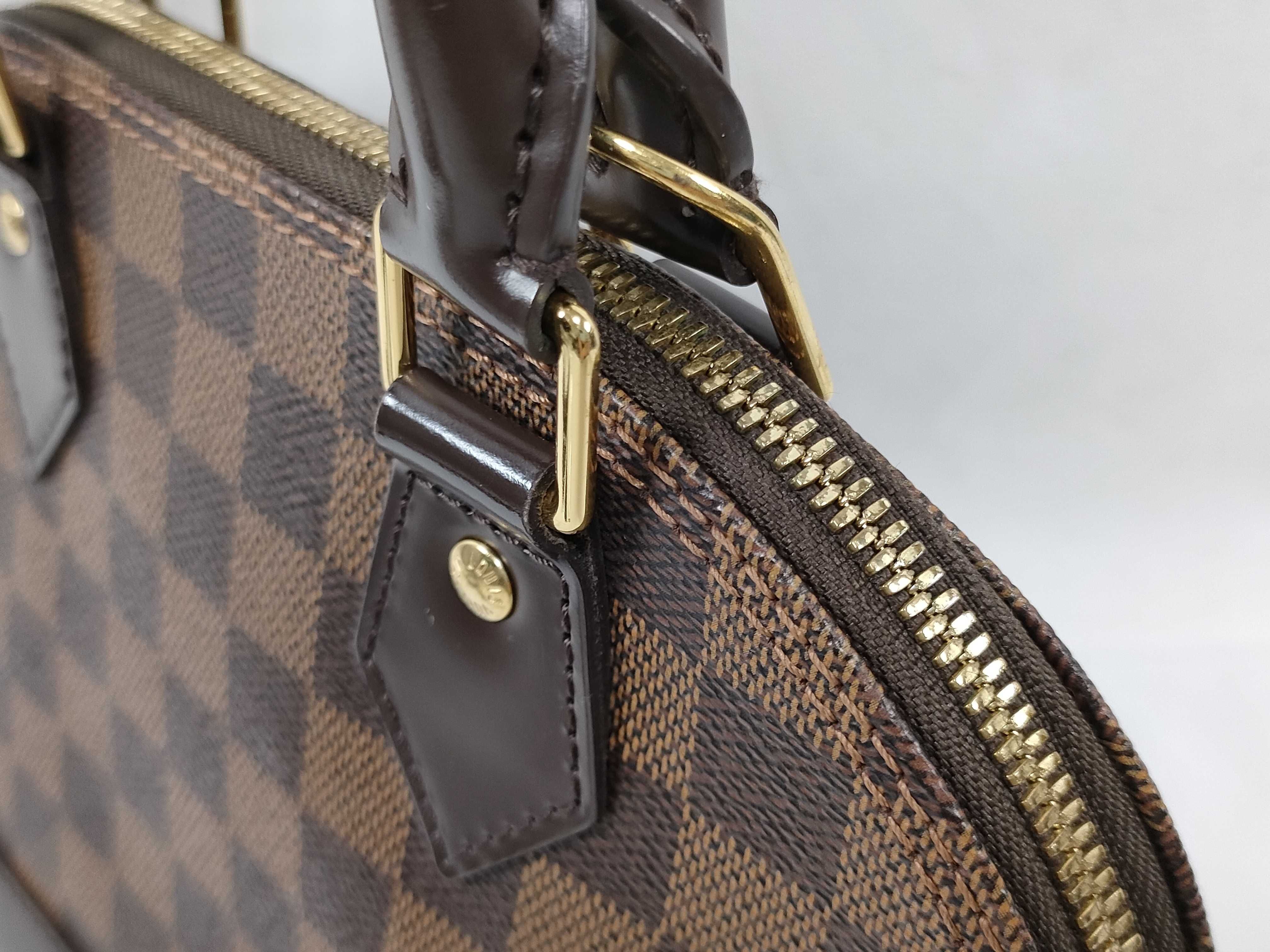 Damier LV Damier Alma BB N41221 IC AA4167 ST Cadena Key Clochette Handbag — view 4