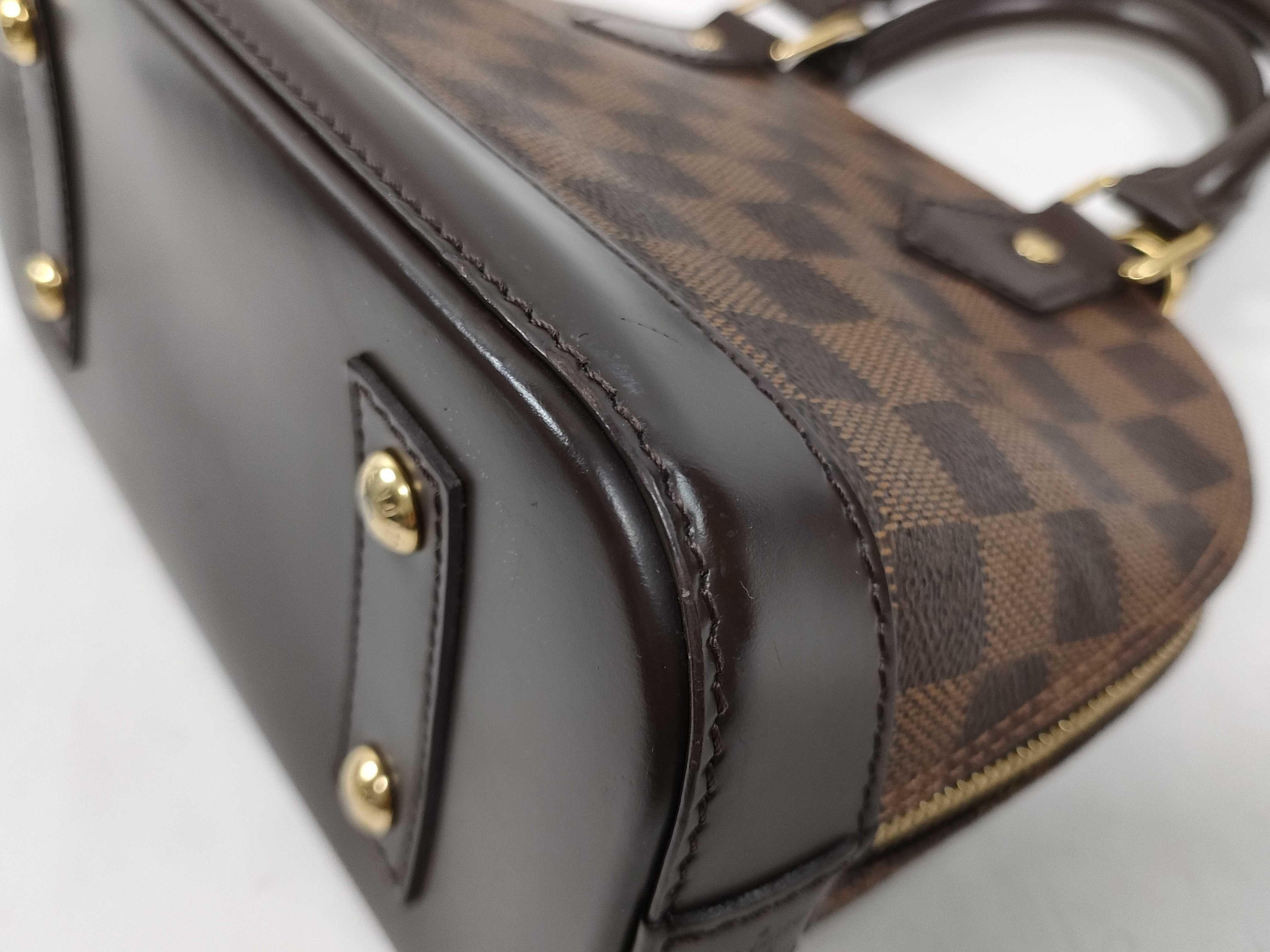 Damier LV Damier Alma BB N41221 IC AA4167 ST Cadena Key Clochette Handbag — view 7