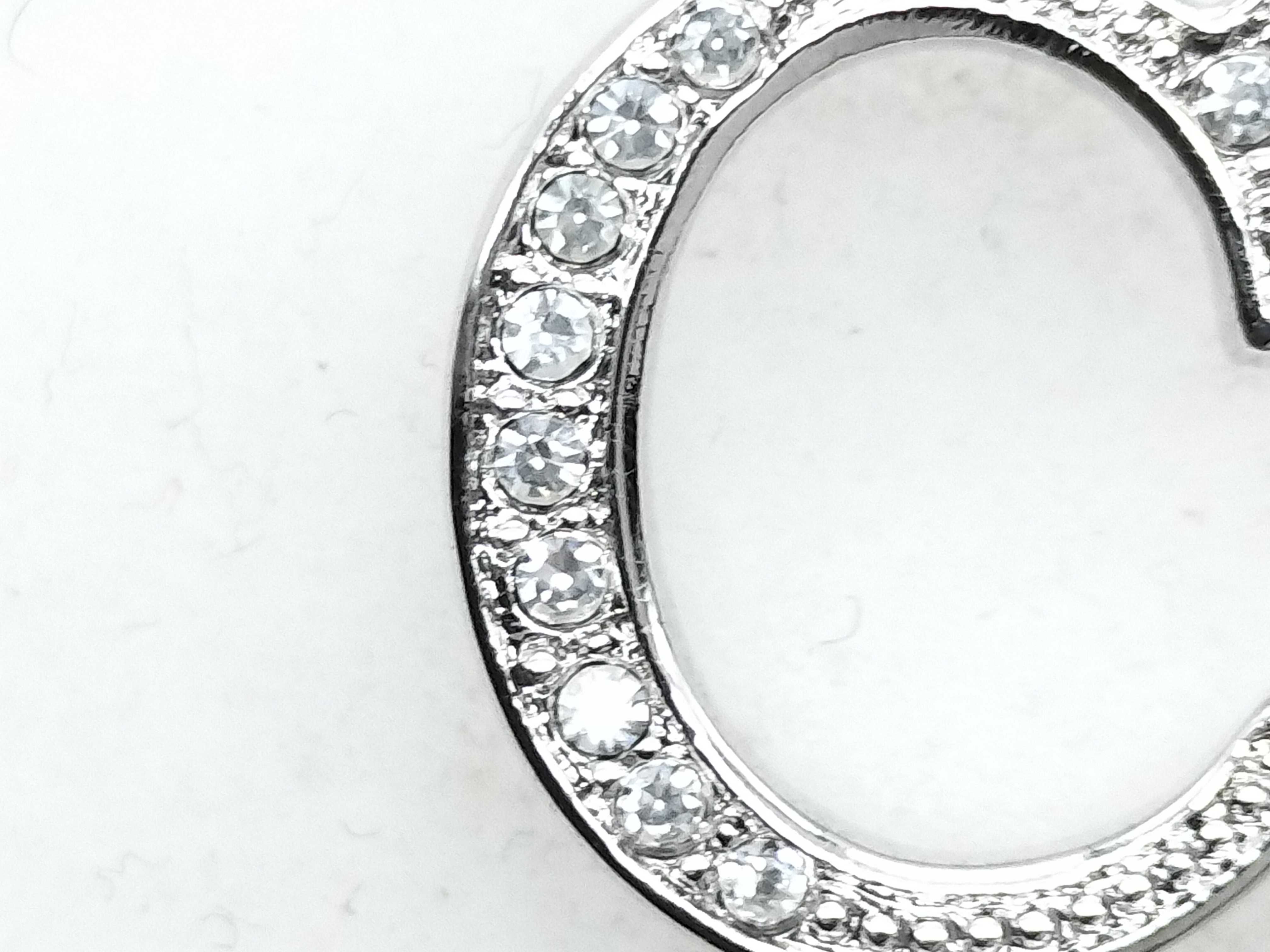 Rhinestone Earrings — view 2