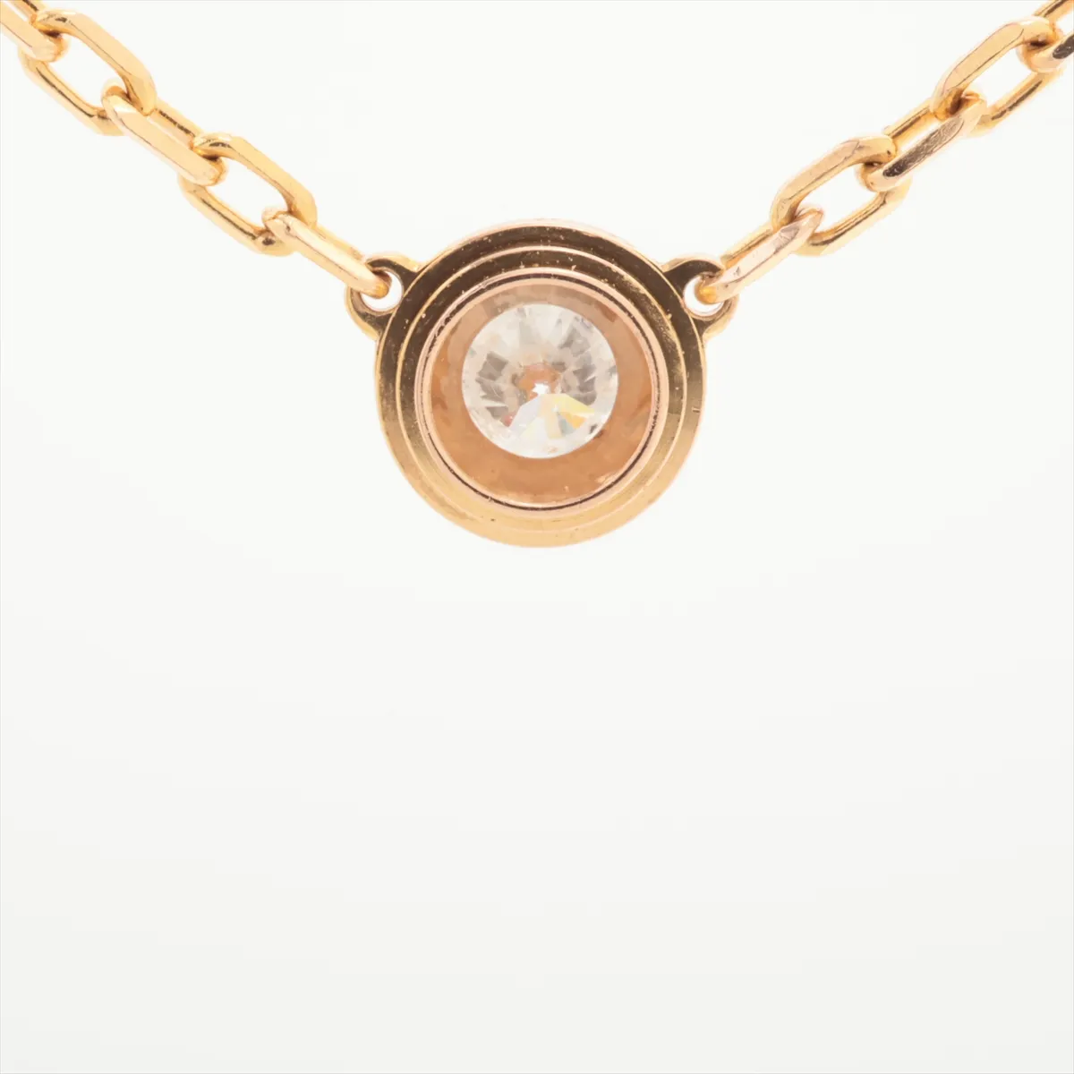 Damour SM Diamond Necklace 750 (PG) 2.8g JCB134 — view 2