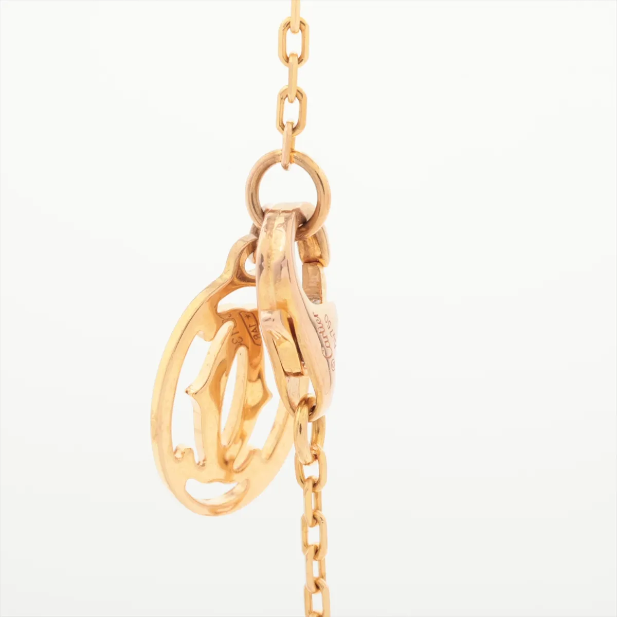 Damour SM Diamond Necklace 750 (PG) 2.8g JCB134 — view 3