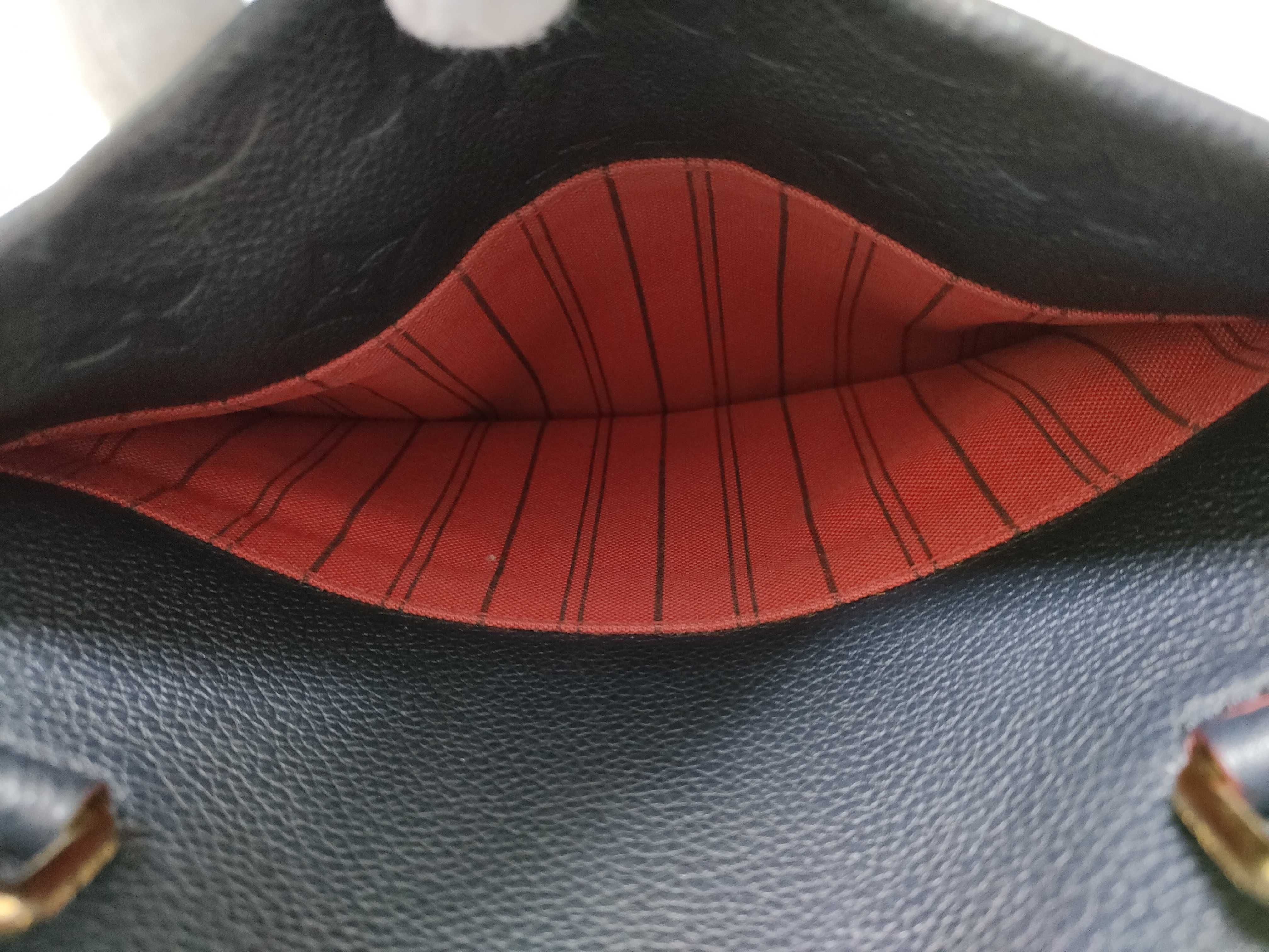Speedy Bandoulière 25 Marine Rouge Handbag — view 15