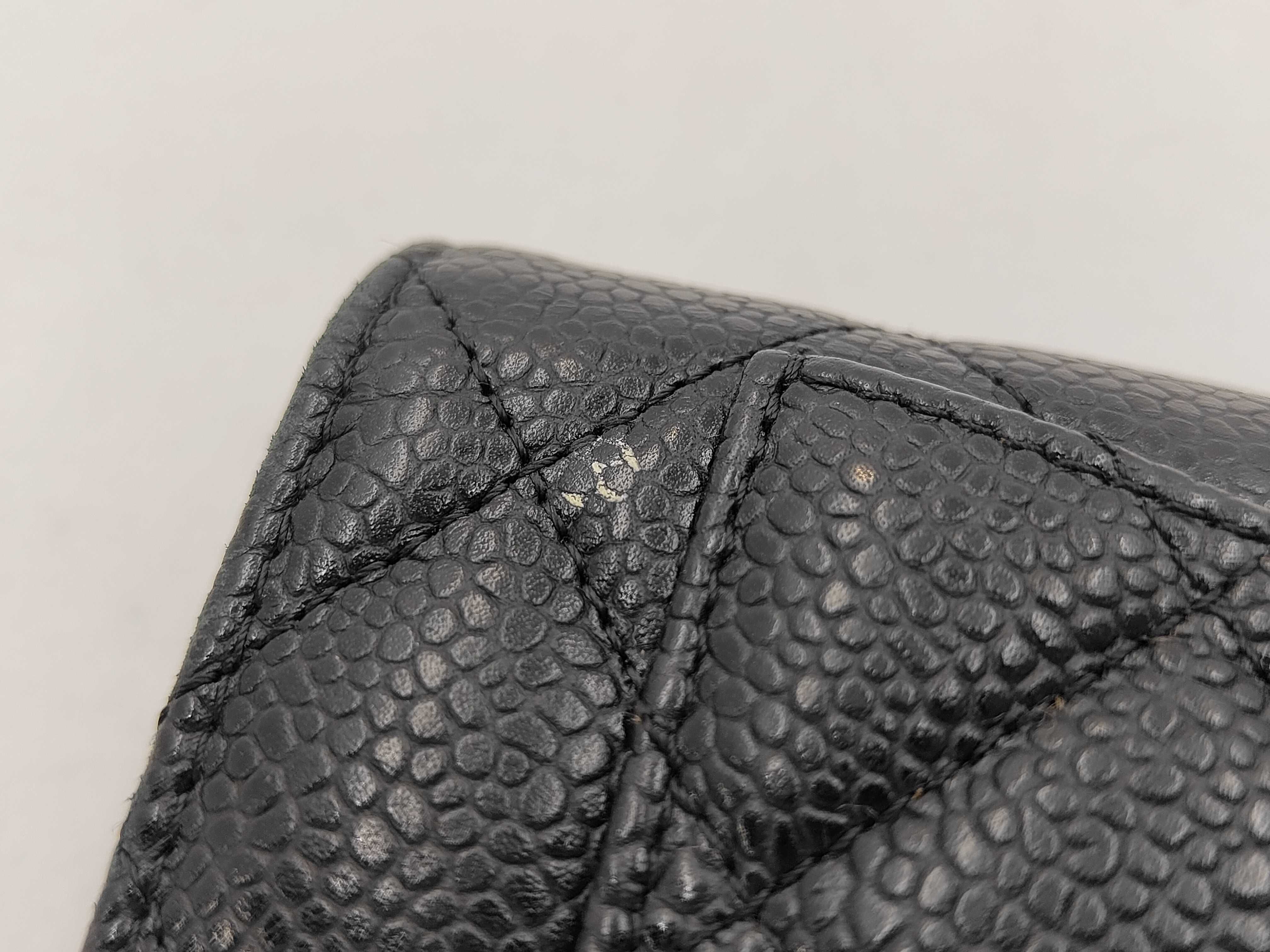 SLG CAVIAR SKIN LONG WALLET BLACK NO.19 Wallet — view 11