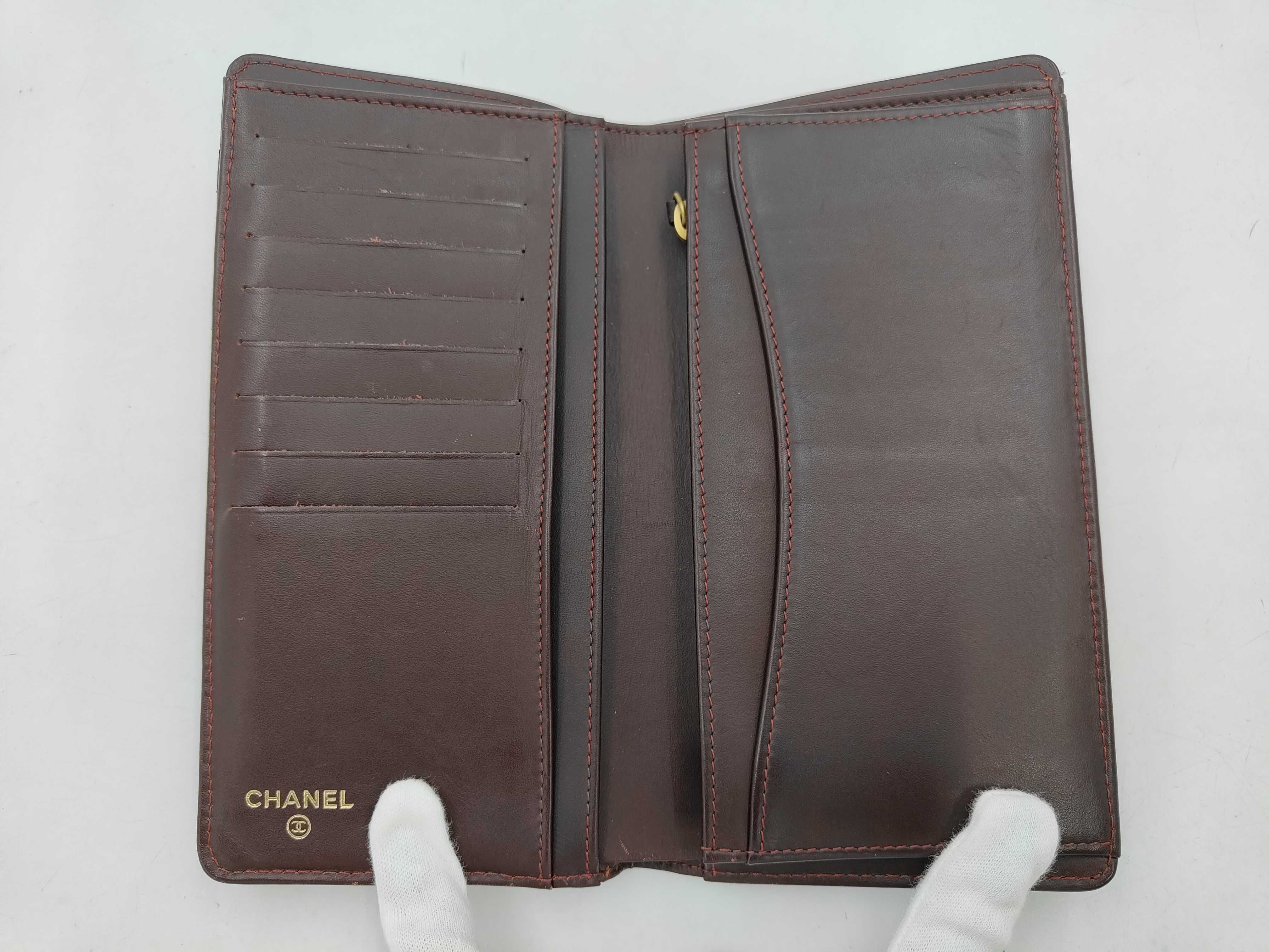 SLG CAVIAR SKIN LONG WALLET BLACK NO.19 Wallet — view 3