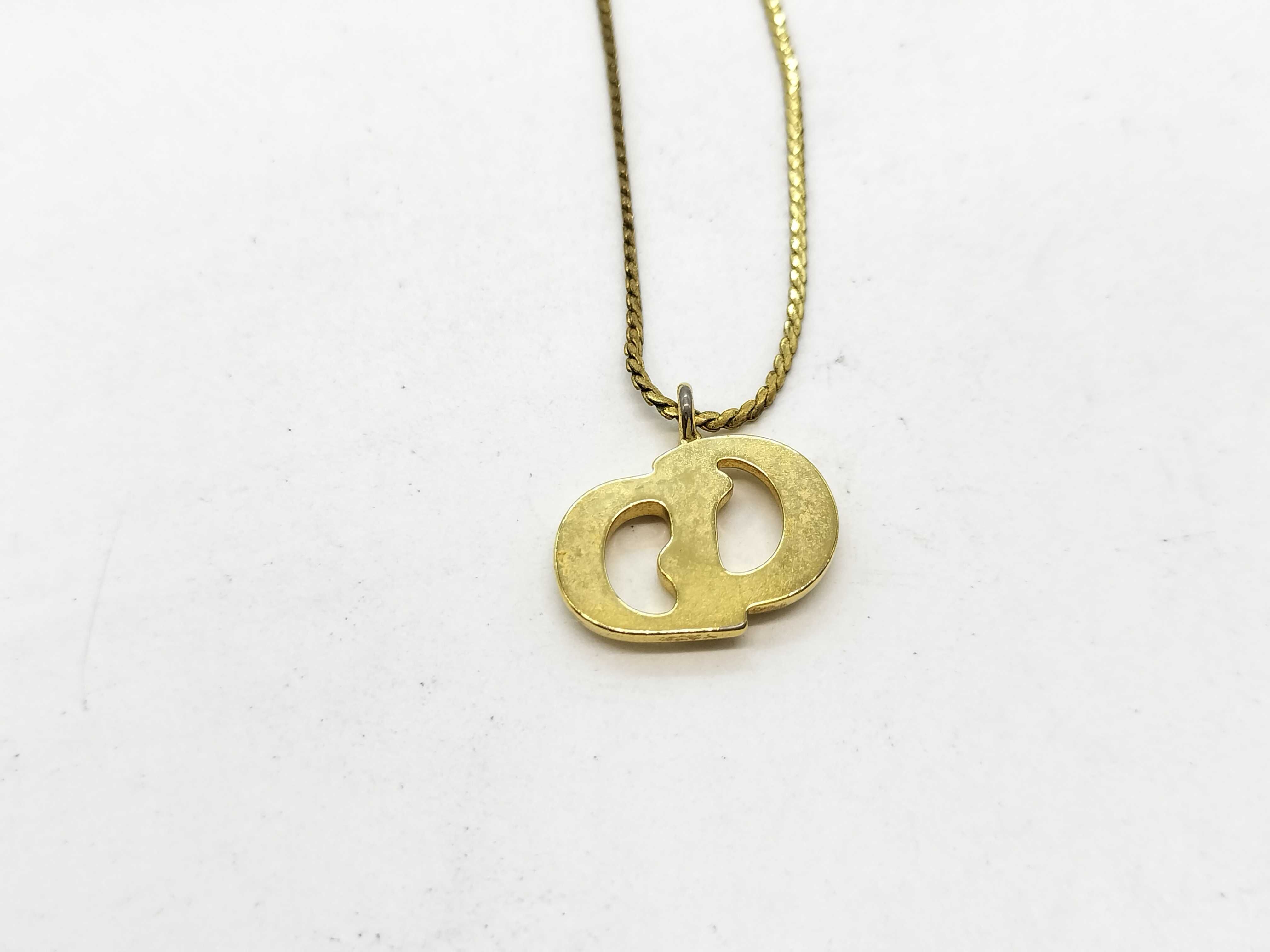 CD Logo Necklace — view 2