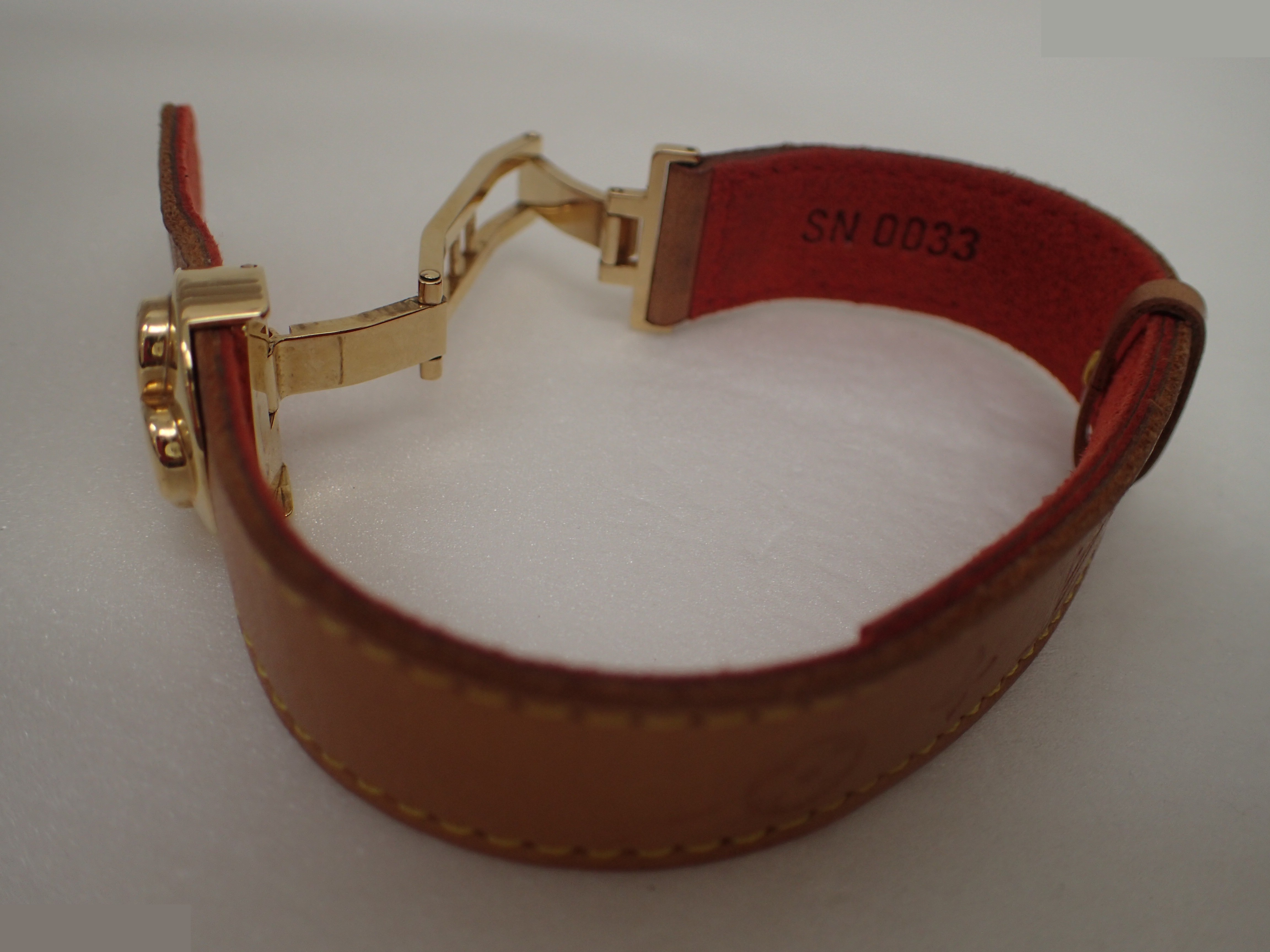 Good Luck Bracelet, Natural Calfskin, Wrist size approximately 17.5 cm — view 4