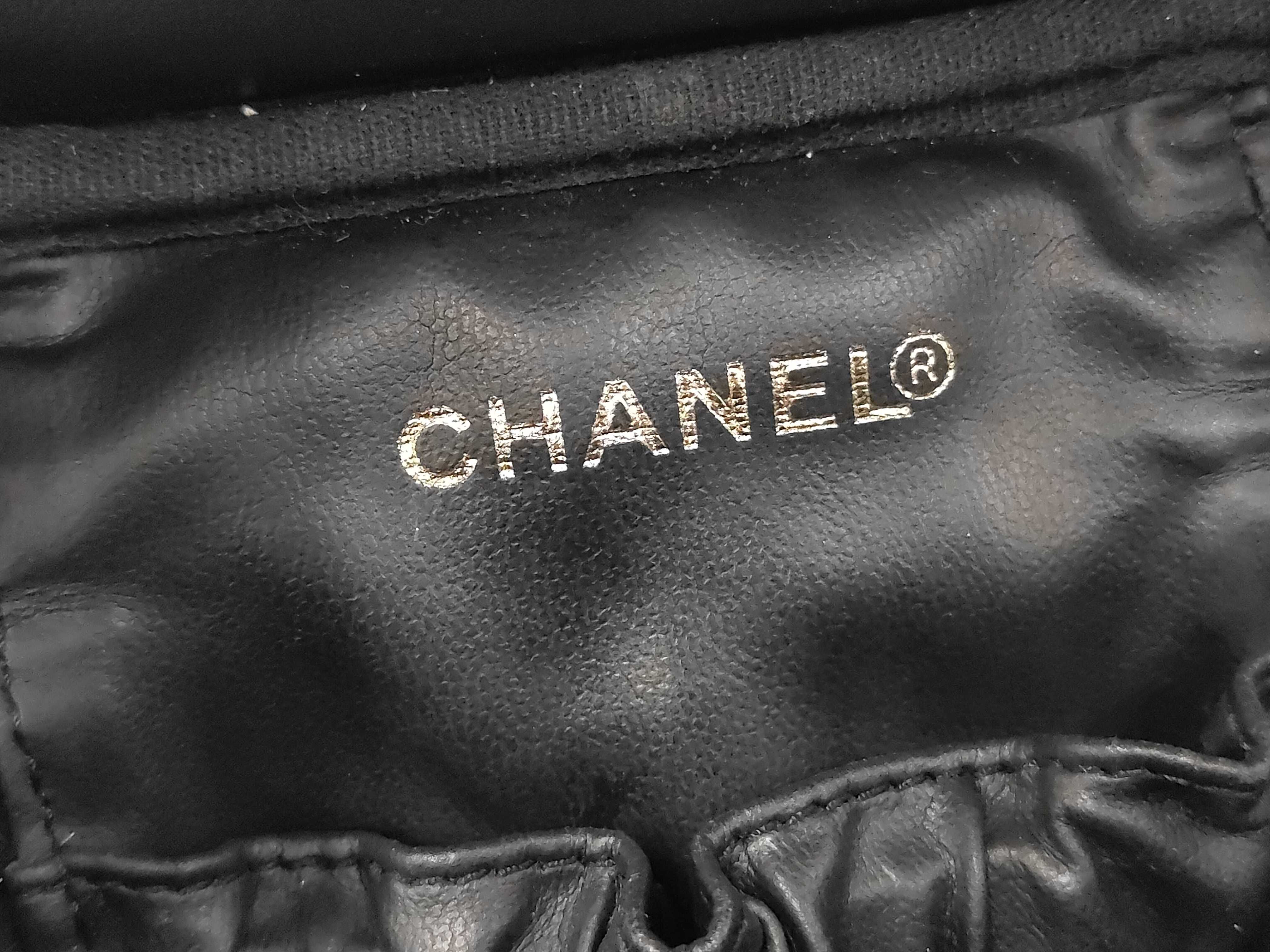 PH- Timeless Classic Vanity Case Black Leather Handbag Vanity Bag — view 8